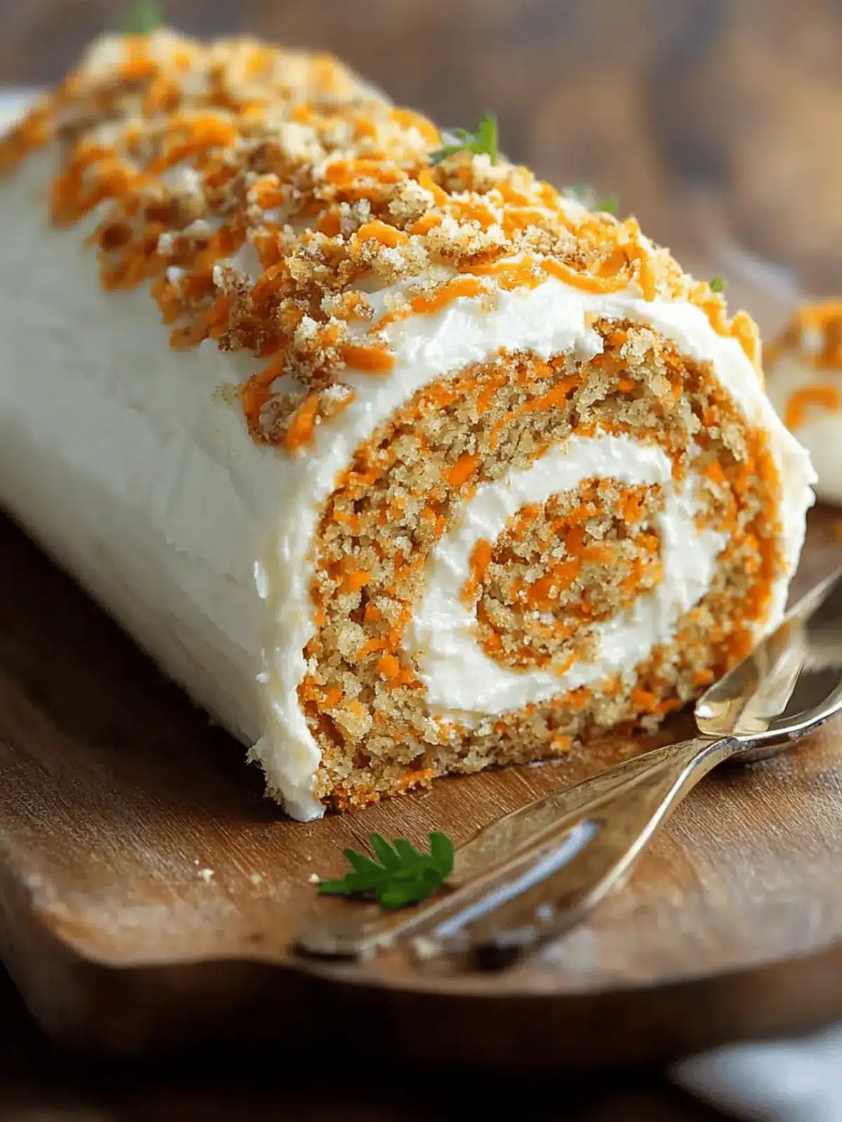 Delicious Easy Carrot Cake Roll Recipe with Creamy Filling 4 Easy Carrot Cake Roll Recipe
