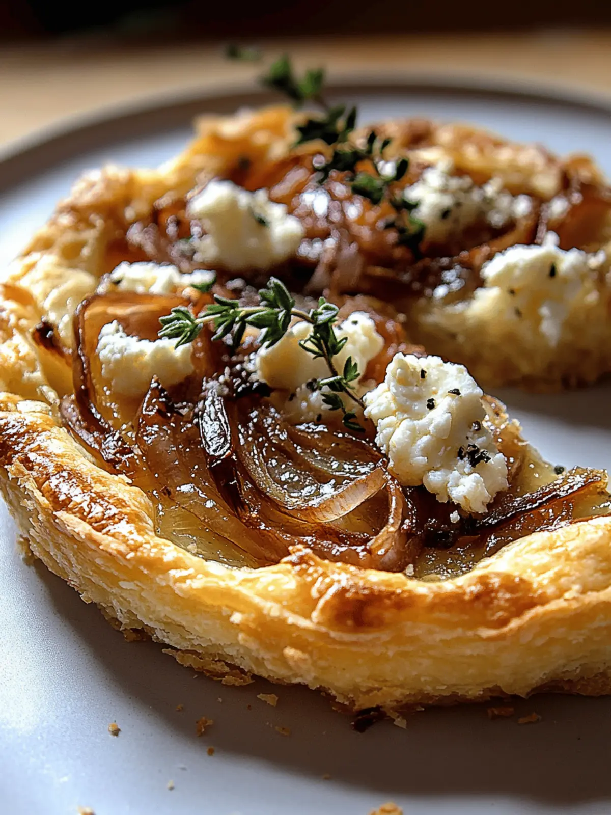 Irresistible Caramelized Onion and Goat Cheese Tarts in 3 Easy Steps 3 Irresistible Caramelized Onion and Goat Cheese Tarts in 3 Easy Steps