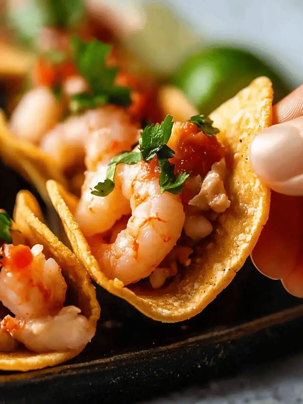 Prawn Cocktail Mini Tacos: A Fresh Twist on Party Appetizers 3 Prawn cocktail mini tacos