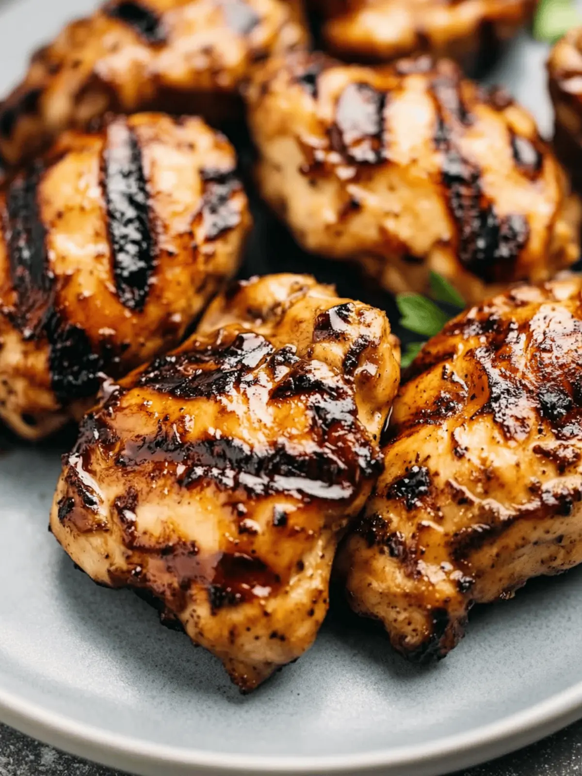Savory Grilled Balsamic Chicken Thighs That Wow Your Tastebuds 3 Grilled Balsamic Chicken Thighs