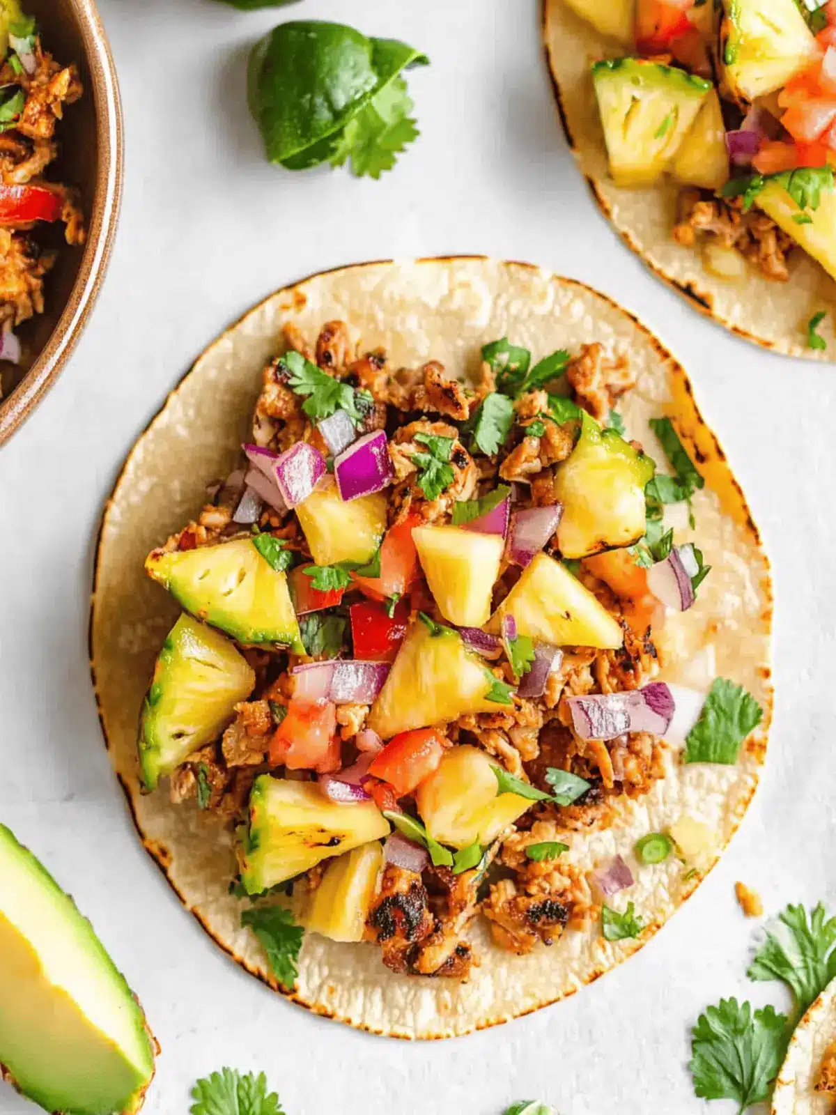 Pineapple Turkey Tacos: A Flavorful 20-Minute Delight 4 Pineapple Turkey Tacos