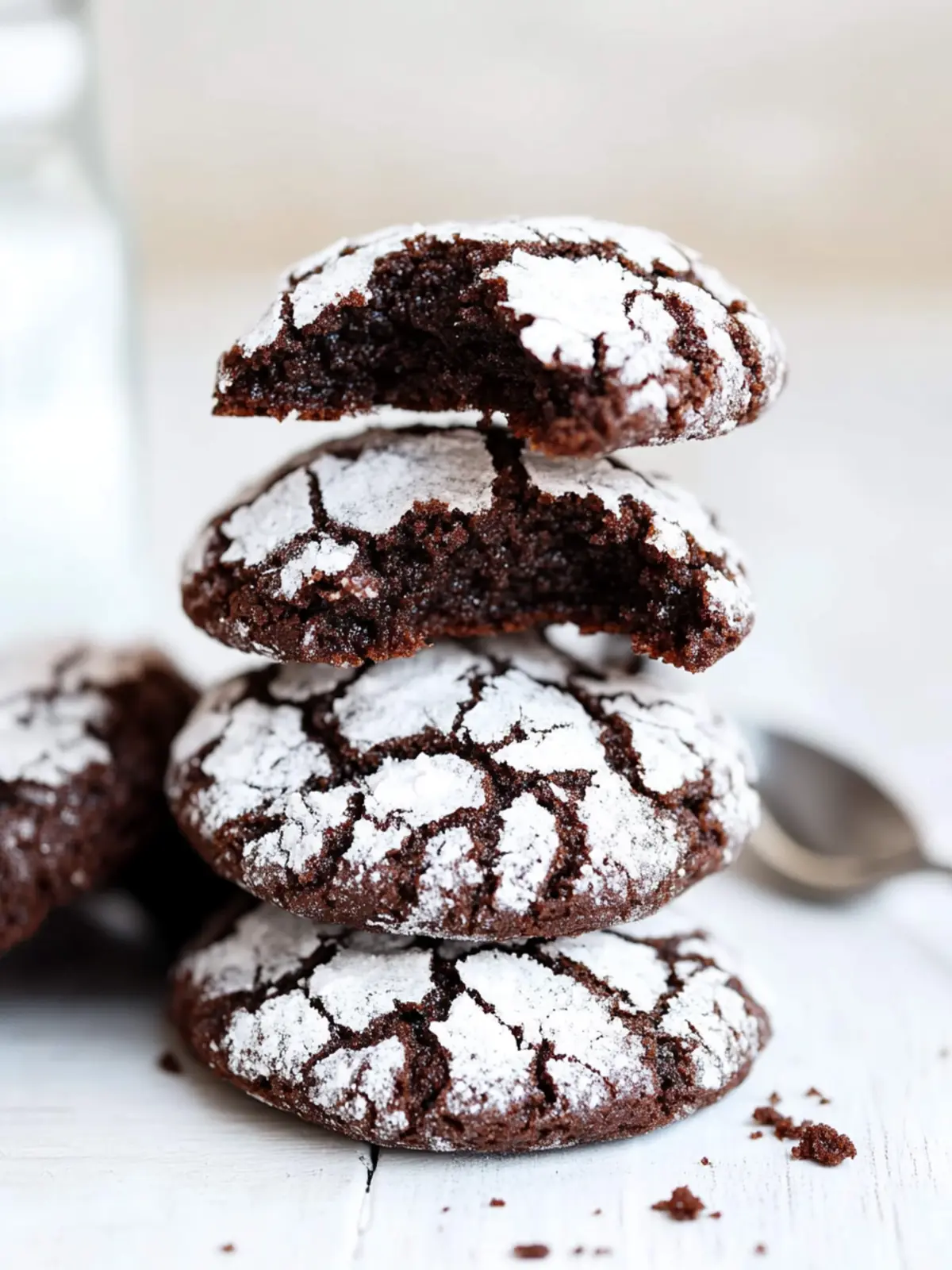 Gluten Free Chocolate Crinkle Cookies: Fudgy Fun for Everyone 4 Gluten Free Chocolate Crinkle Cookies
