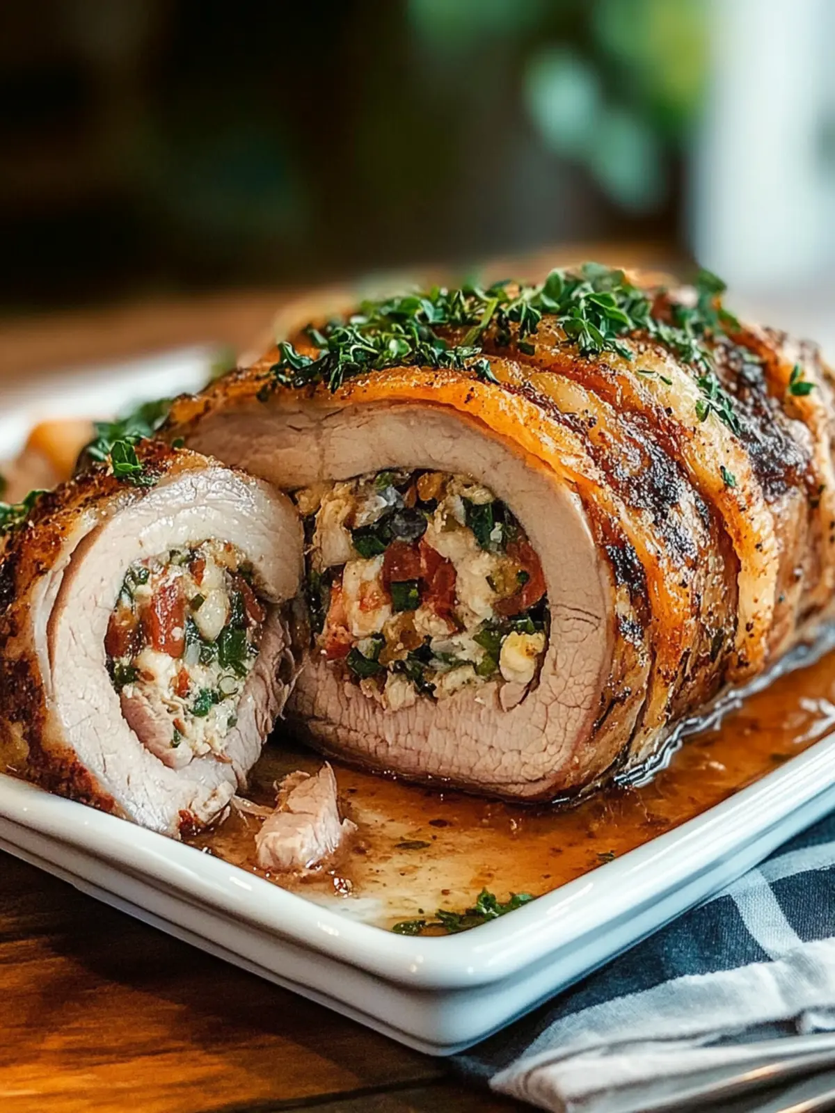 Decadent Stuffed Pork Roast for a Merry Holiday Feast 3 Stuffed Pork Roast