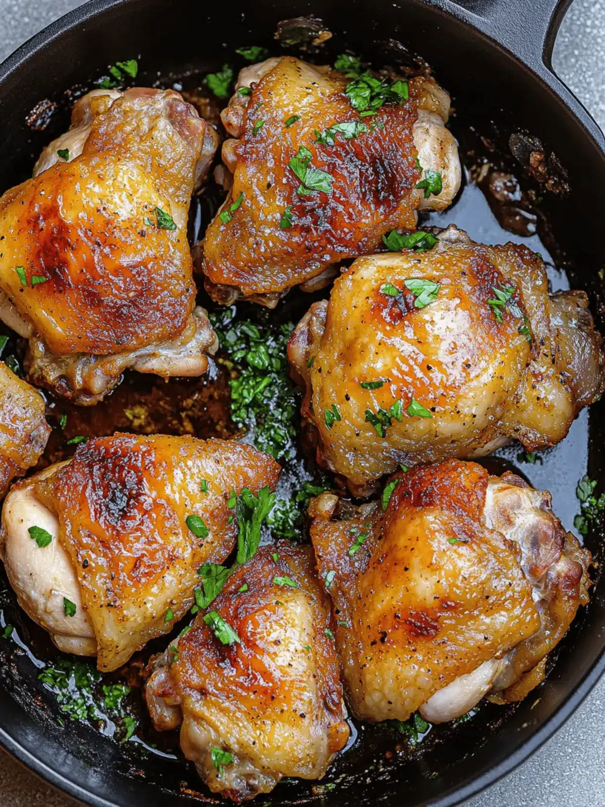Savory Pan-Seared Chicken Thighs Ready in 30 Minutes 3 Pan-Seared Chicken Thighs (30 Minutes!)