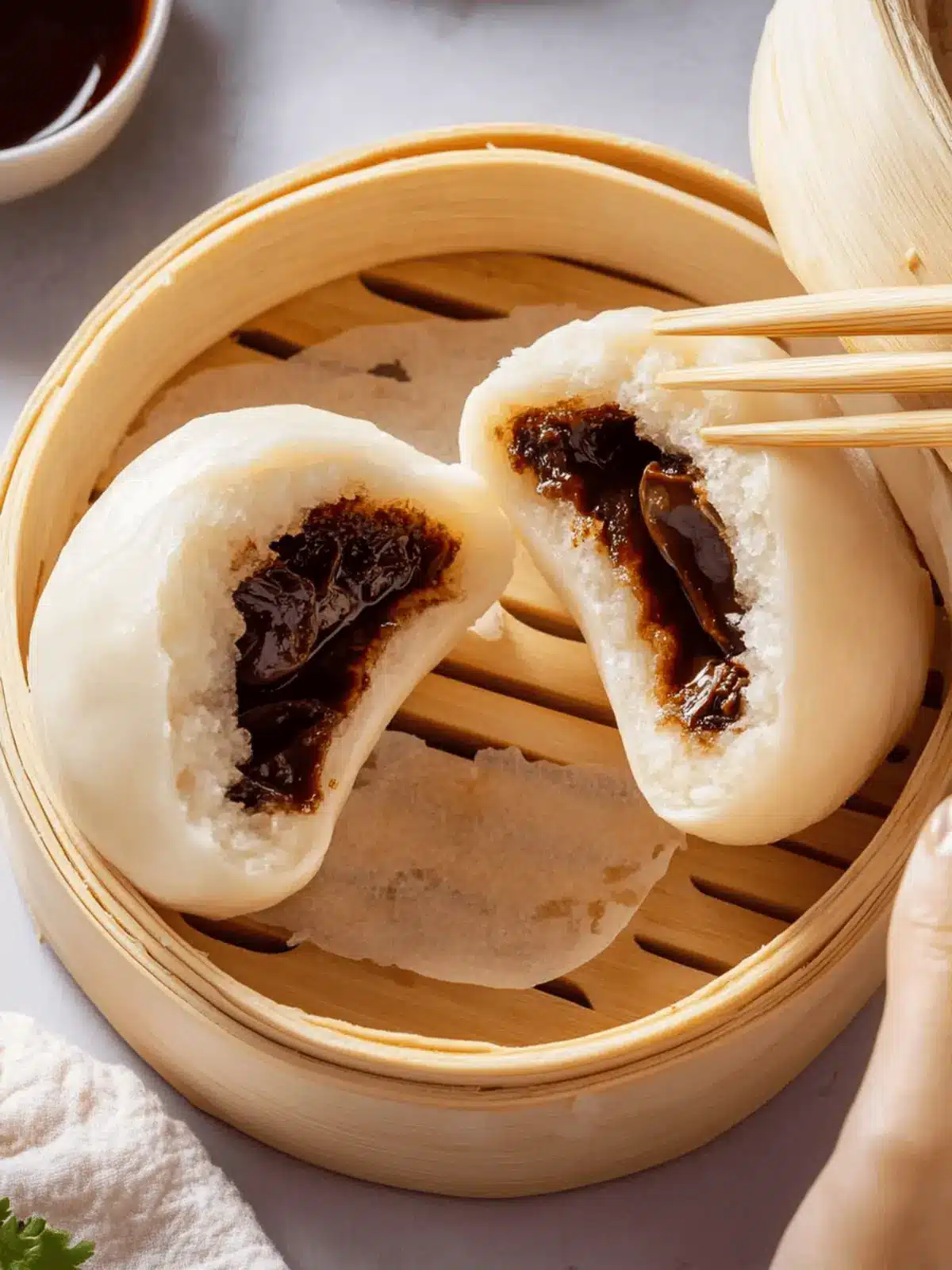 Heavenly Chocolate Steamed Buns That Melt in Your Mouth 3 Chocolate Steamed Buns
