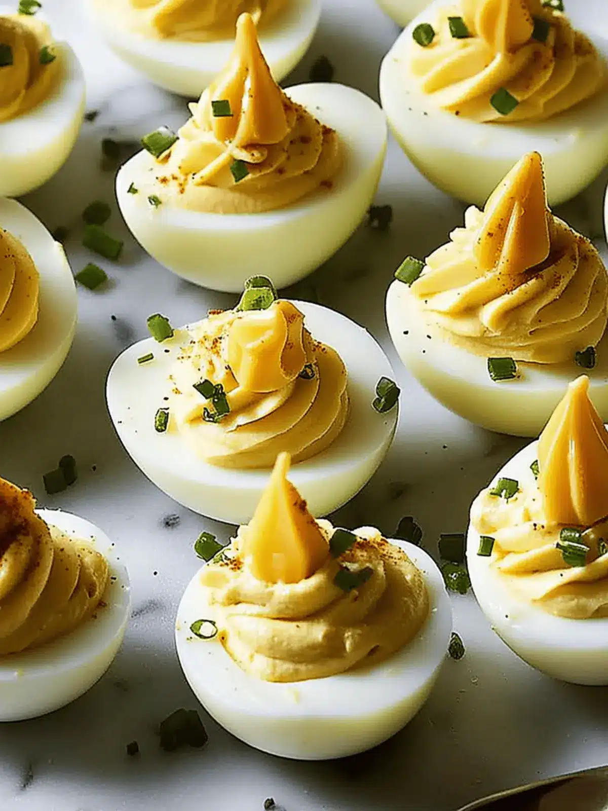 Sour Cream & Onion Deviled Eggs: A Party Showstopper! 3 Sour Cream & Onion Deviled Eggs