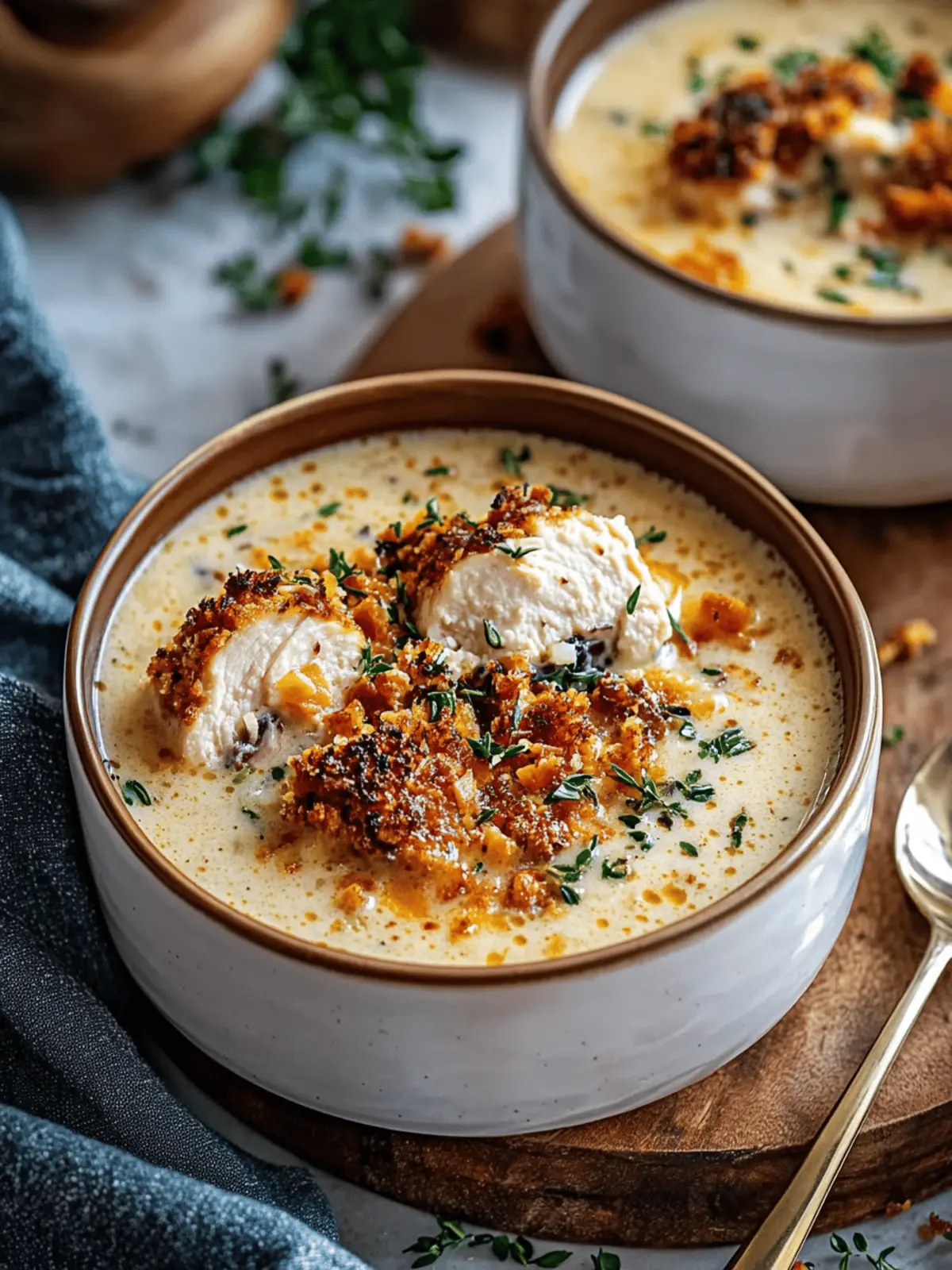 Easy Chicken Cordon Bleu Inspired Soup For Cozy Weeknights 4 Easy Chicken Cordon Bleu Inspired Soup For Busy Weeknights