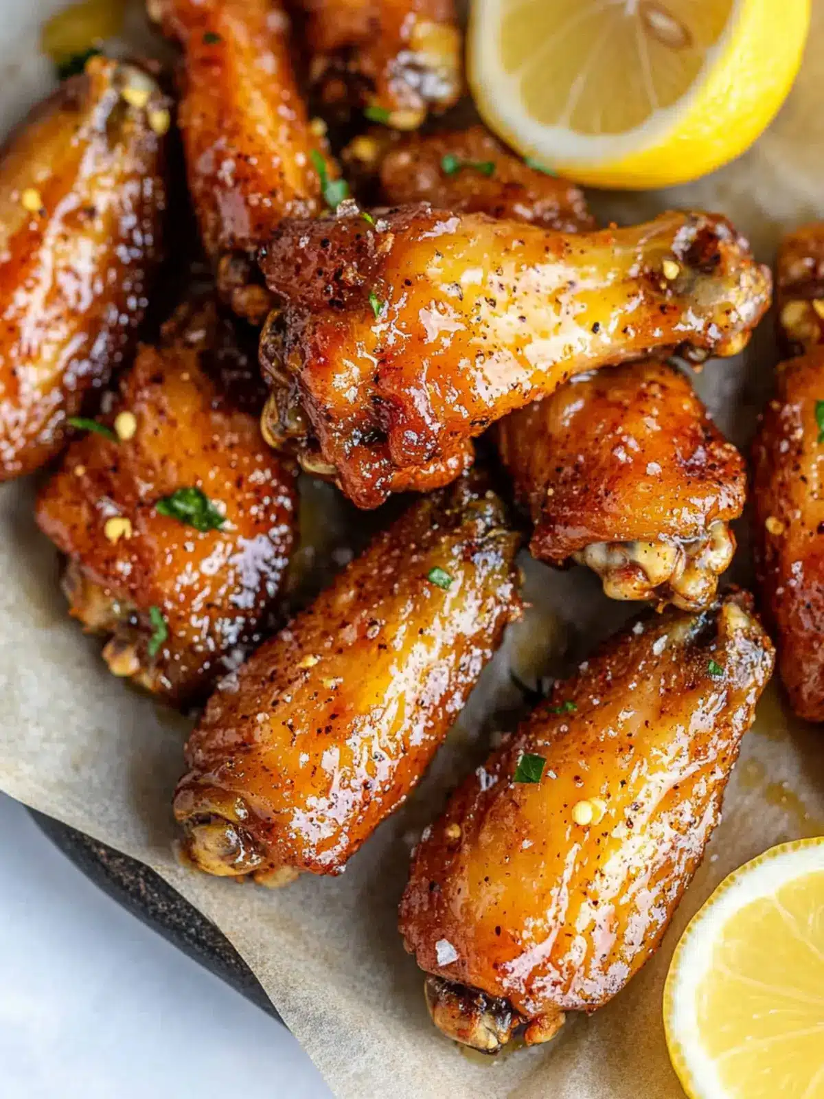 Sweet and Tangy Honey Lemon Pepper Wings in Minutes 2 Honey Lemon Pepper Wings