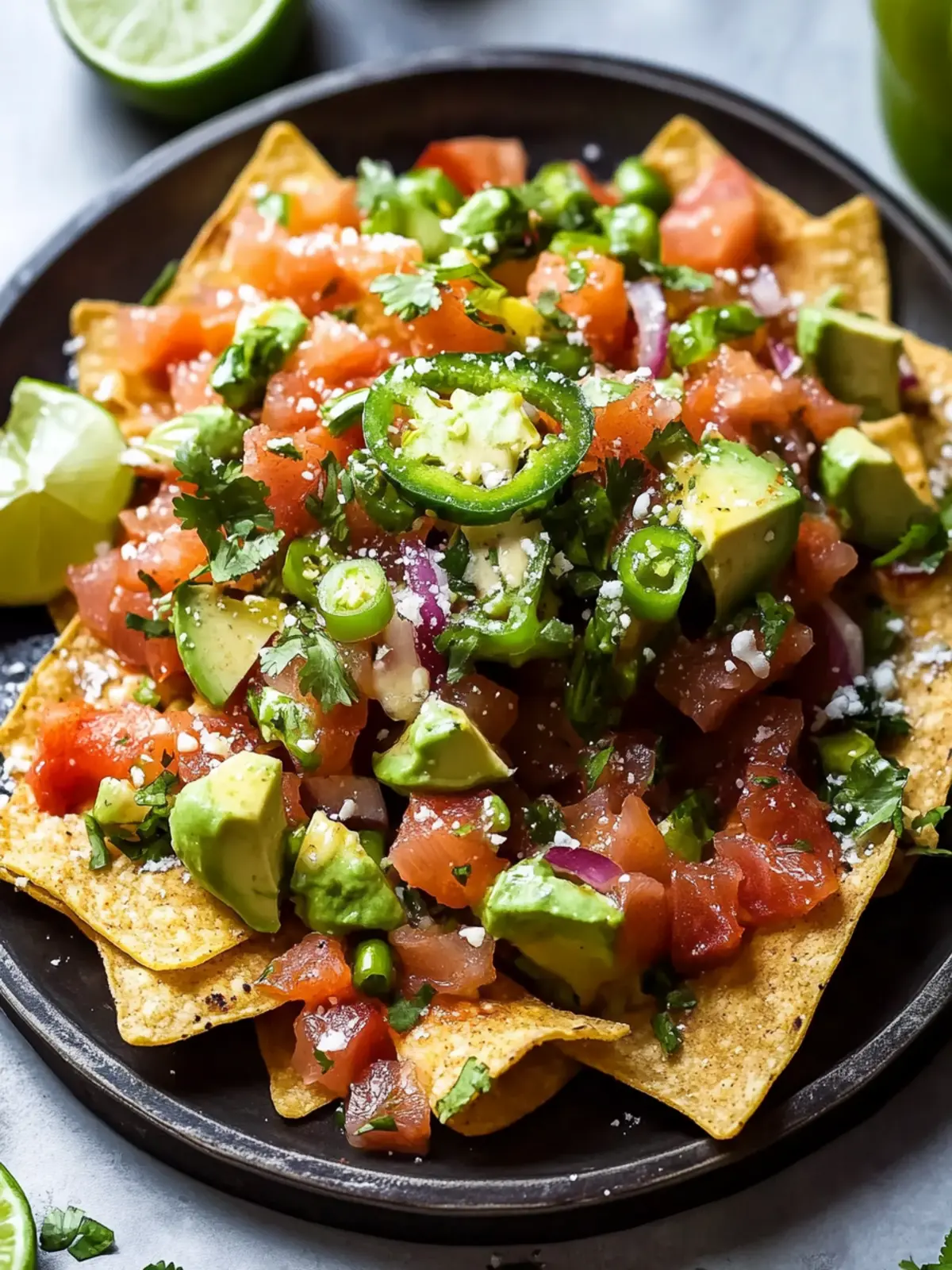 Poke Nachos with Spicy Tuna: Your Next Favorite Fusion Snack 2 Poke Nachos with Spicy Tuna