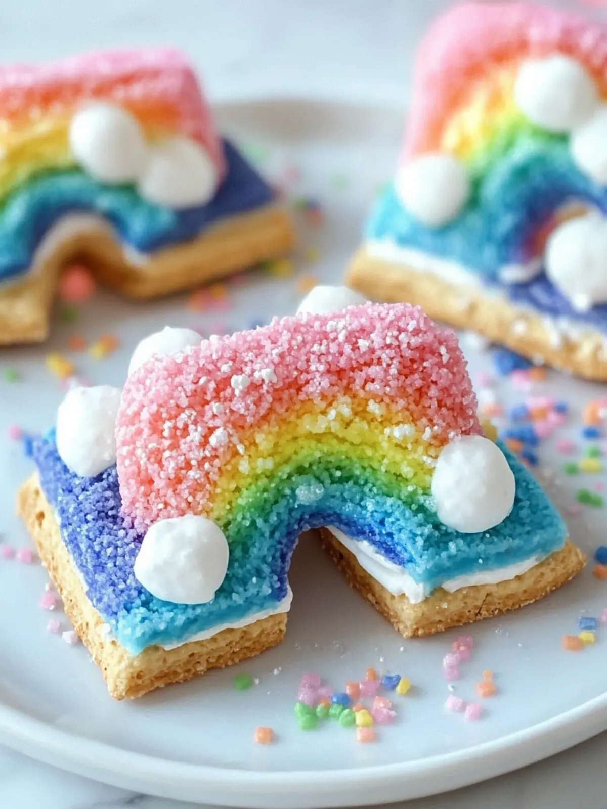 Rainbow Crackers: Vibrant, Easy Snacks for Kids Fun! 2 Rainbow Crackers