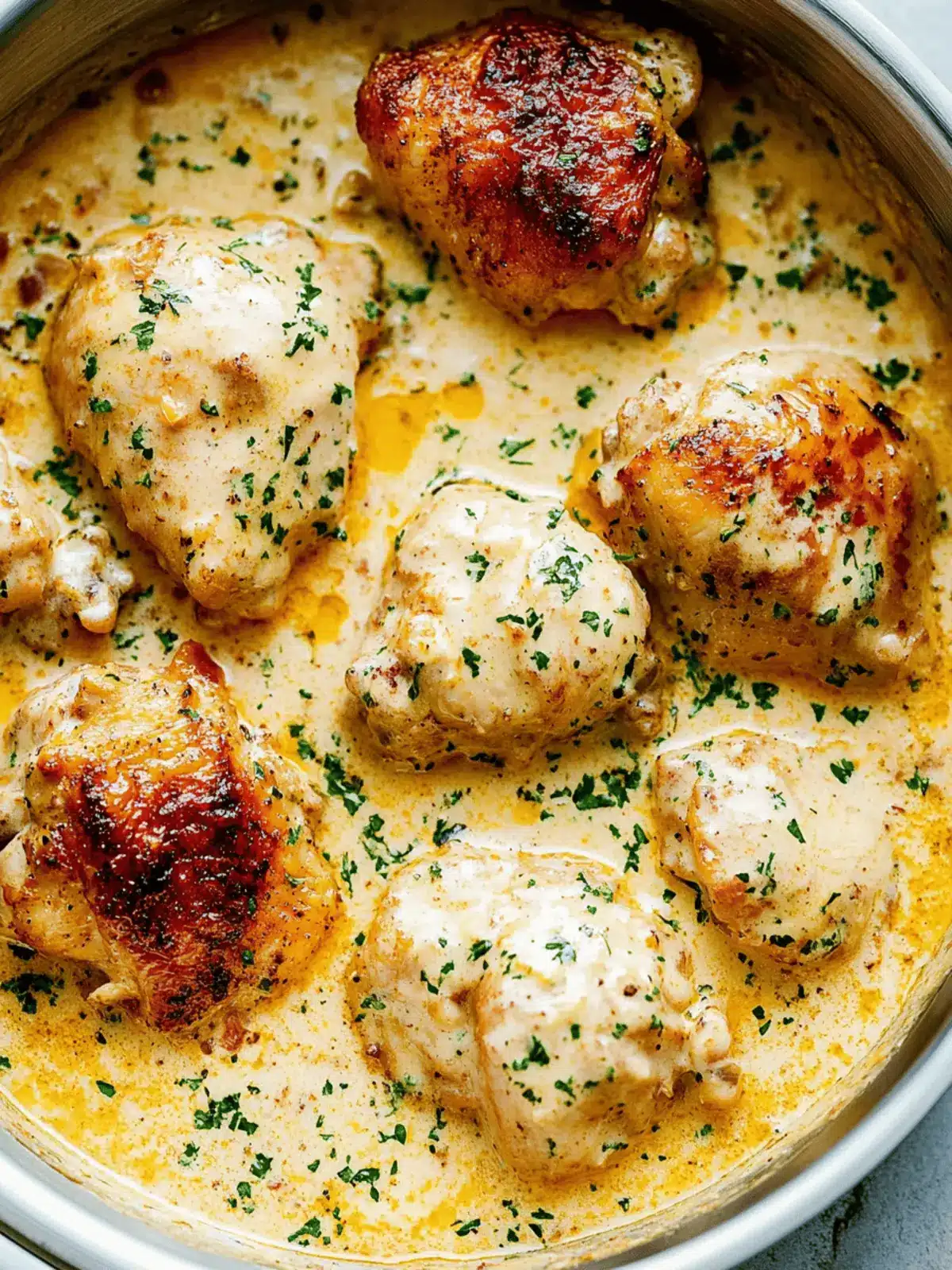 Creamy Oven Baked Chicken Thighs for Cozy Weeknight Dinners 2 Creamy Oven Baked Chicken Thighs