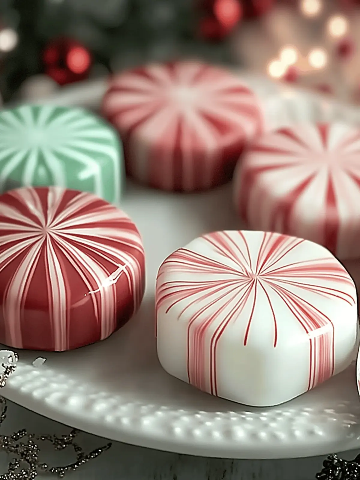 Soft Christmas Peppermints Melt-In-Your-Mouth Holiday Joy 4 Soft Christmas Peppermints Melt-In-Your-Mouth Delights