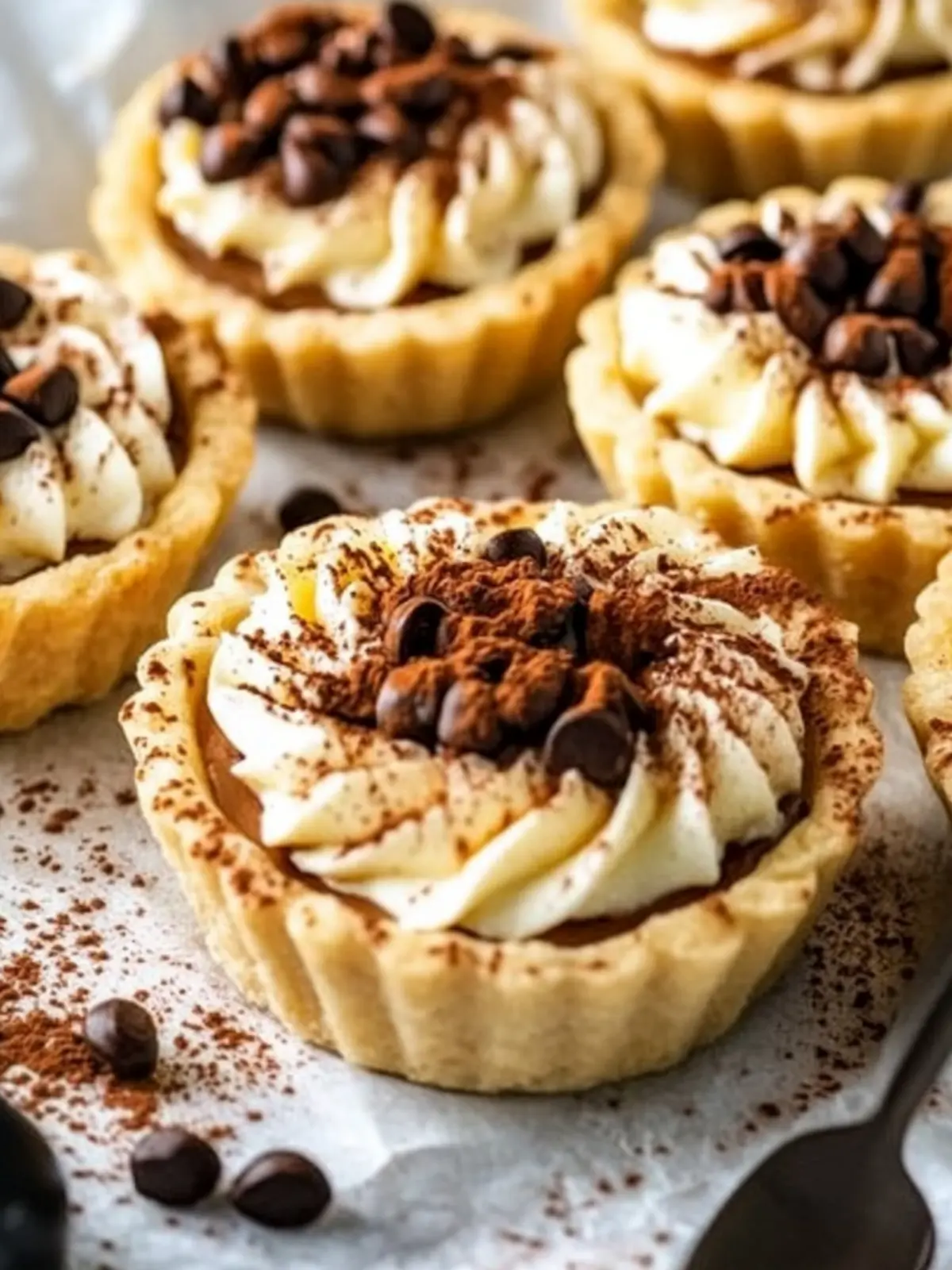 Tiramisu Tartlets: Bite-Sized Bliss with Coffee & Cream 4 Tiramisu Tartlets