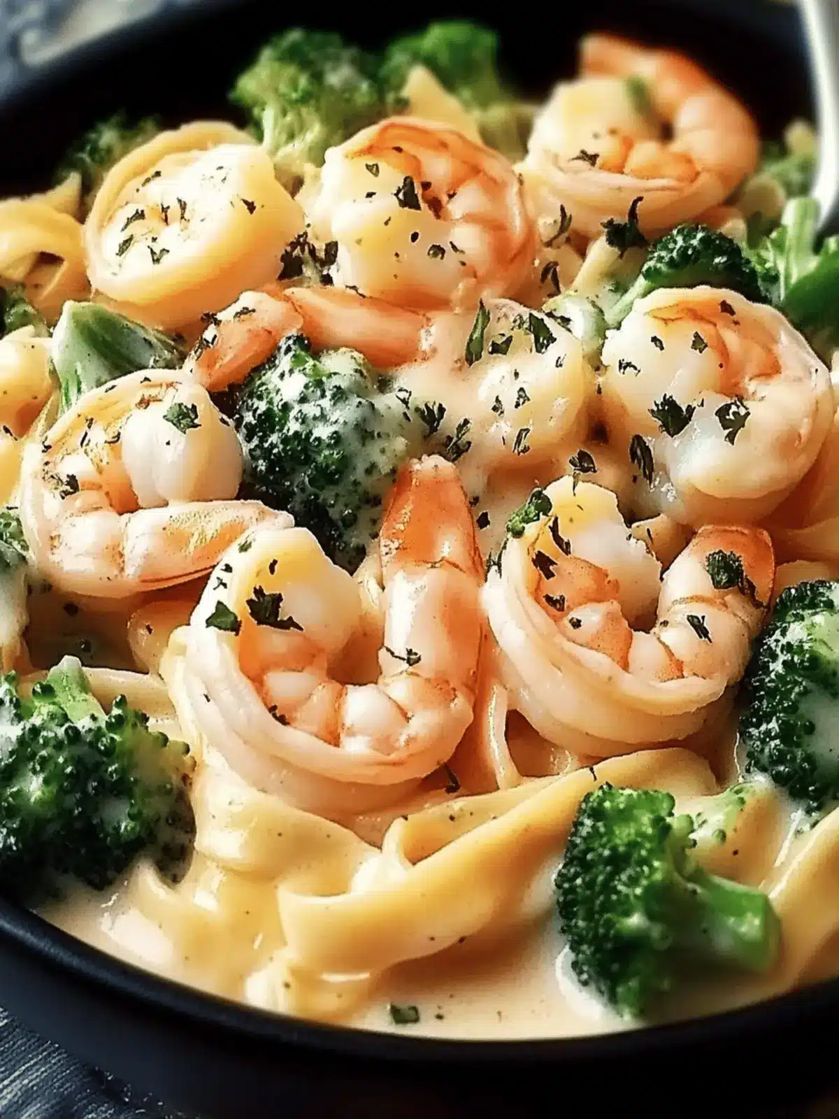 Irresistible Shrimp Broccoli Alfredo Recipe for Cozy Dinners 2 Shrimp Broccoli Alfredo Recipe
