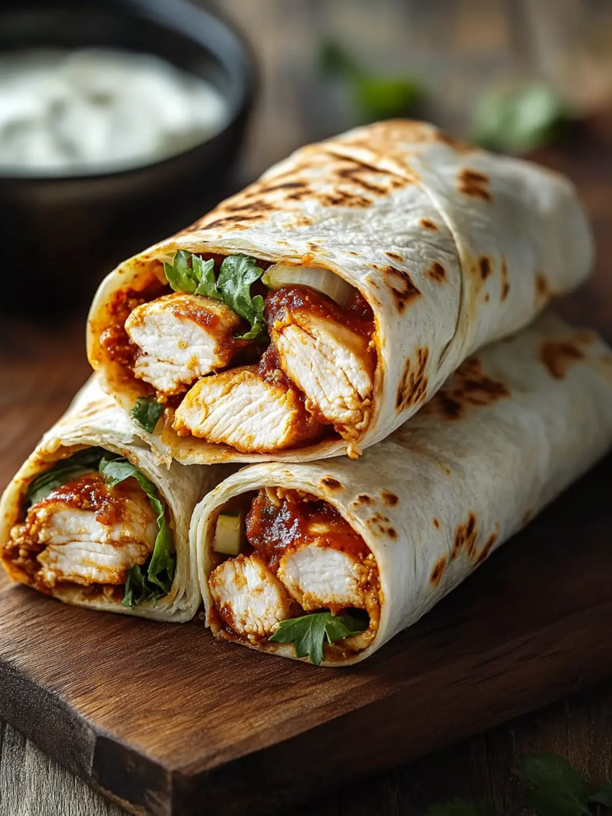 Crispy Air Fryer Chicken & Mozzarella Wraps for a Fast Dinner 2 Crispy Air Fryer Chicken & Mozzarella Wraps: Quick & Easy Dinner