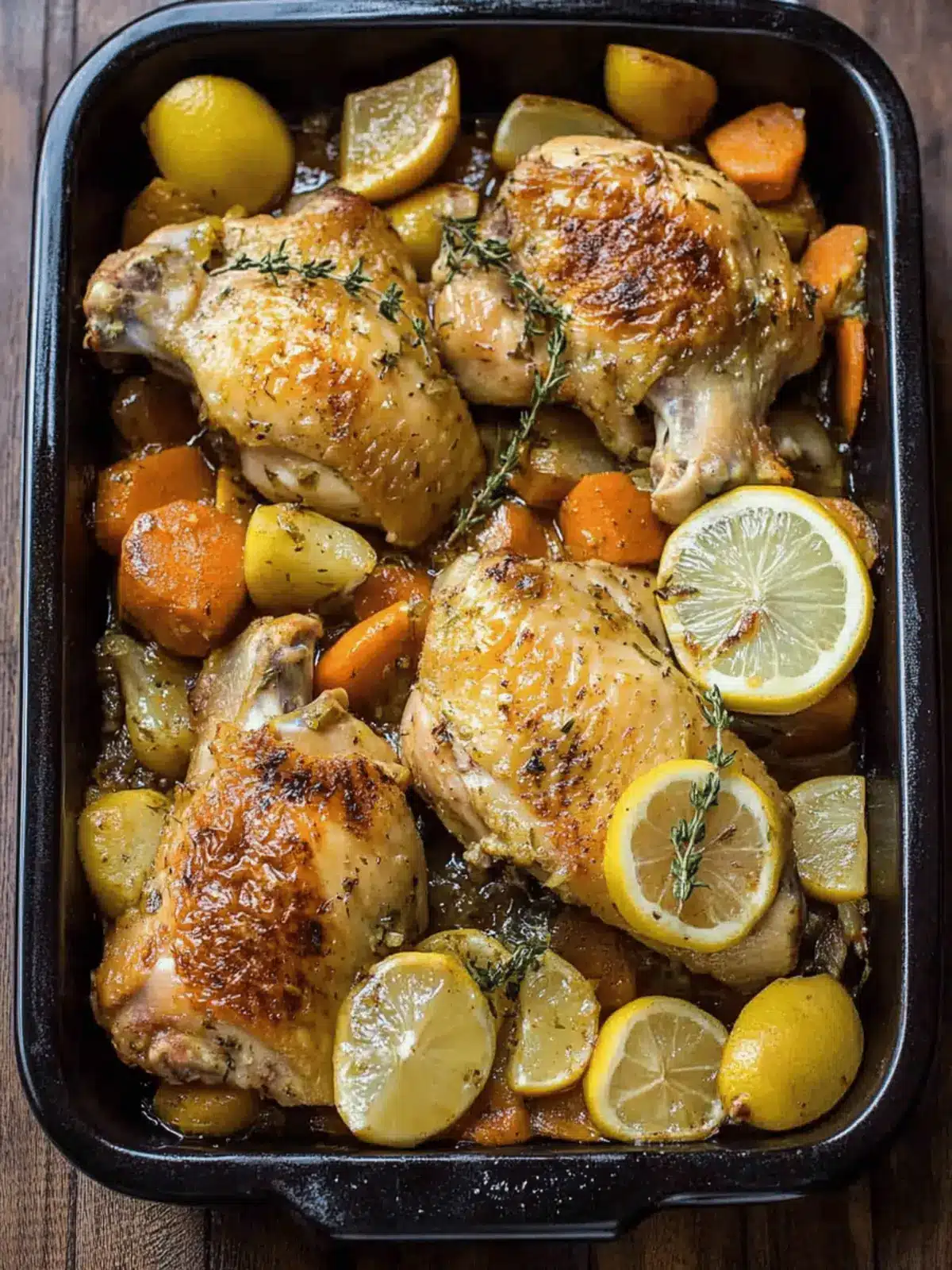 Crock Pot Lemon Garlic Chicken and Veggies for Easy Family Dinners 4 Crock Pot Lemon Garlic Chicken and Veggies
