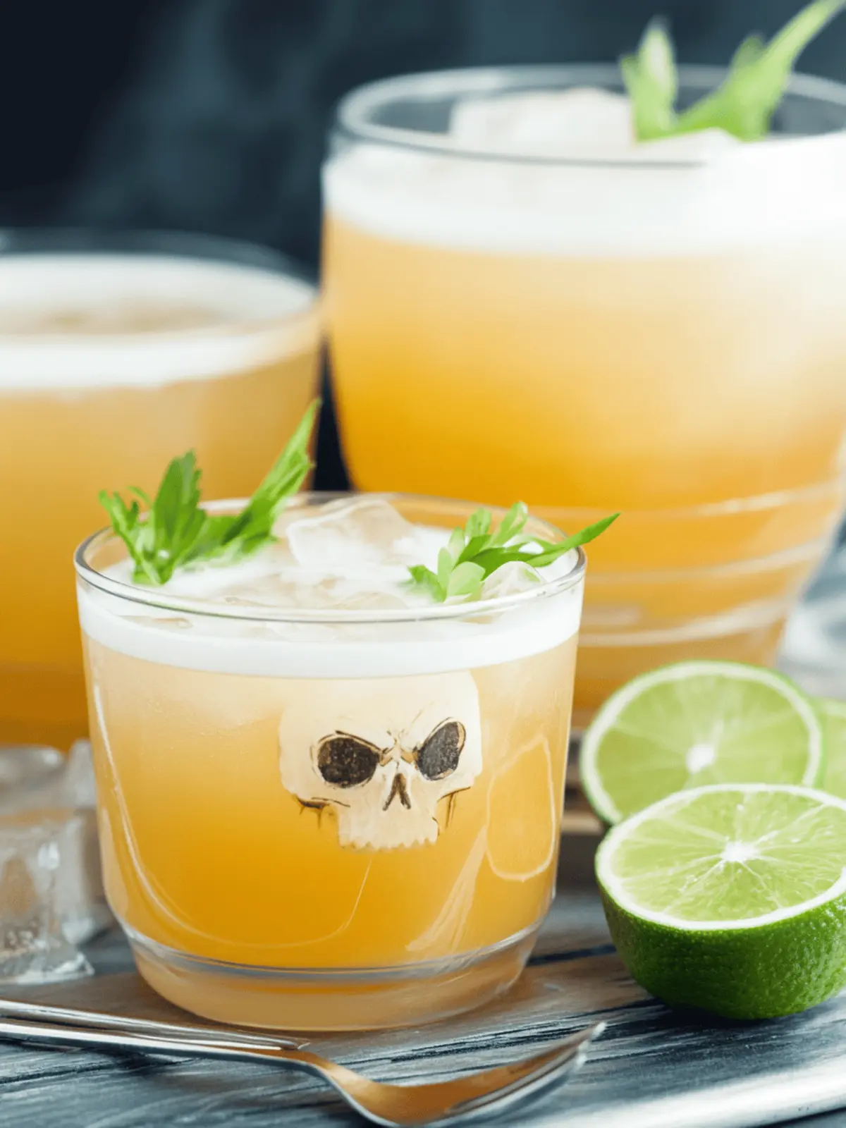 Spooky Frankenpunch: A Fun Halloween Cocktail Delight 4 Frankenpunch