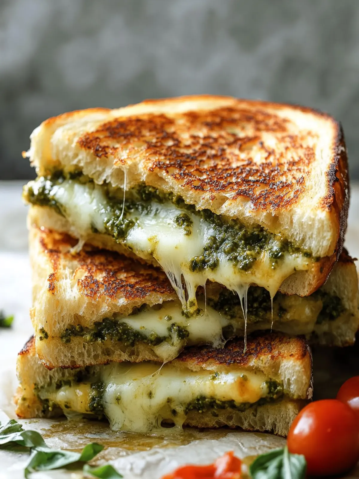 Melt in Your Mouth Sourdough Pesto Grilled Cheese Delight 4 Sourdough Pesto Grilled Cheese
