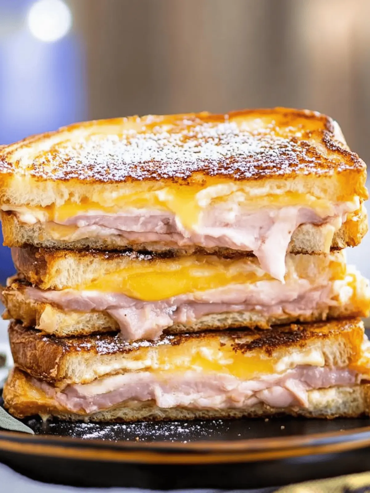Irresistible Monte Cristo Sandwich: Sweet & Savory Bliss 2 Monte Cristo Sandwich