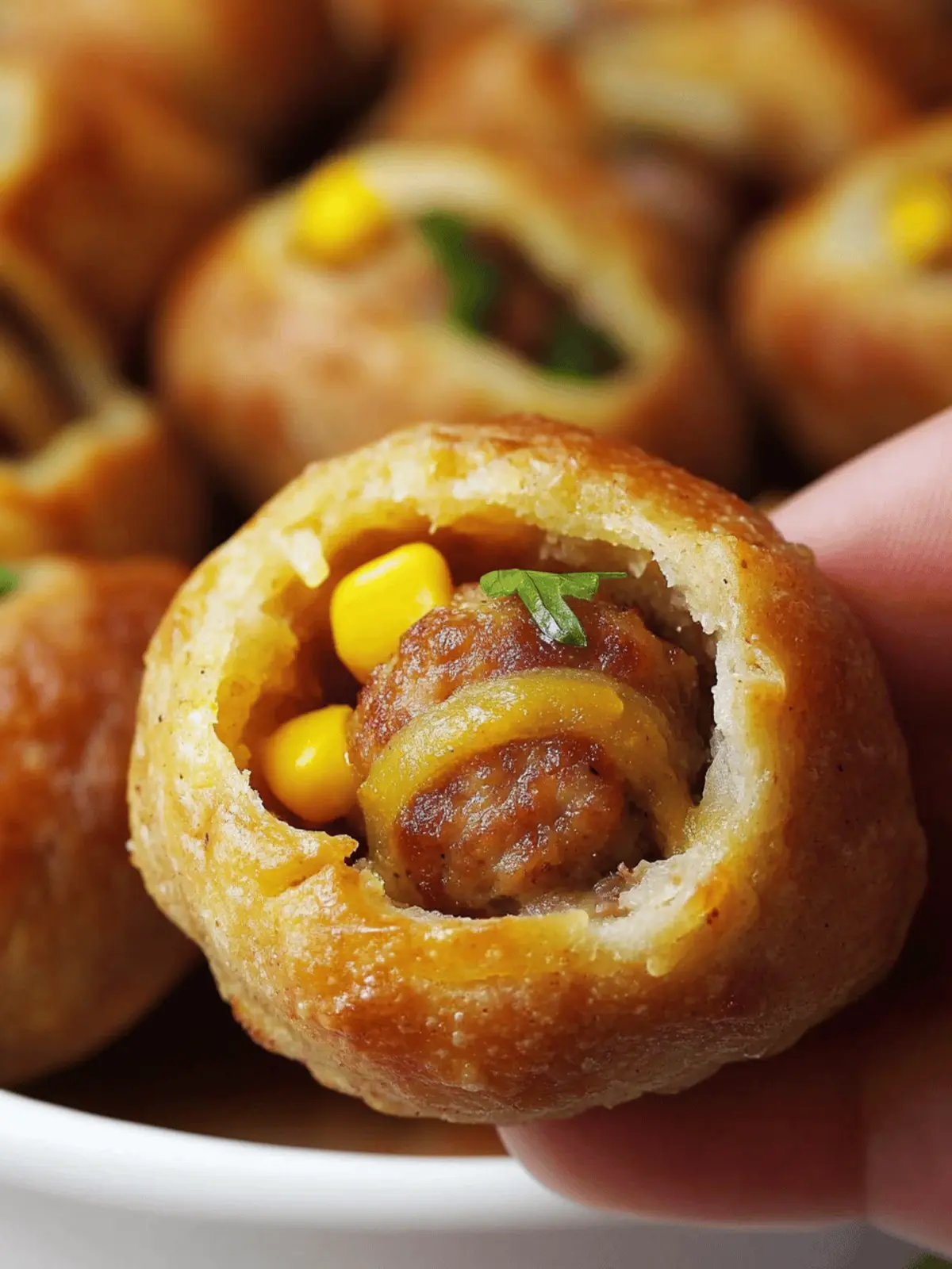 Mummy Meatballs: Spooky Delights for Your Halloween Feast 4 Mummy Meatballs