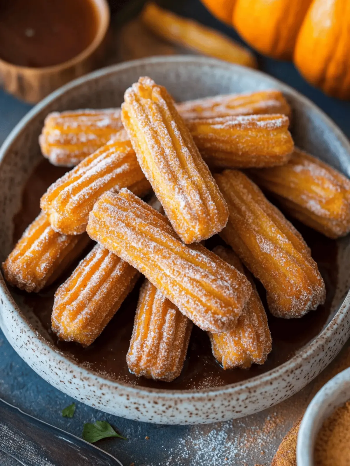 Irresistible Baked Pumpkin Churros for Guilt-Free Indulgence 2 Baked Pumpkin Churros