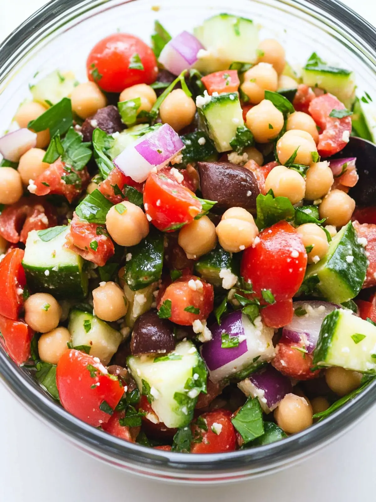 The Best Mediterranean Chickpea Salad for Quick Healthy Meals 3 The Best Mediterranean Chickpea Salad
