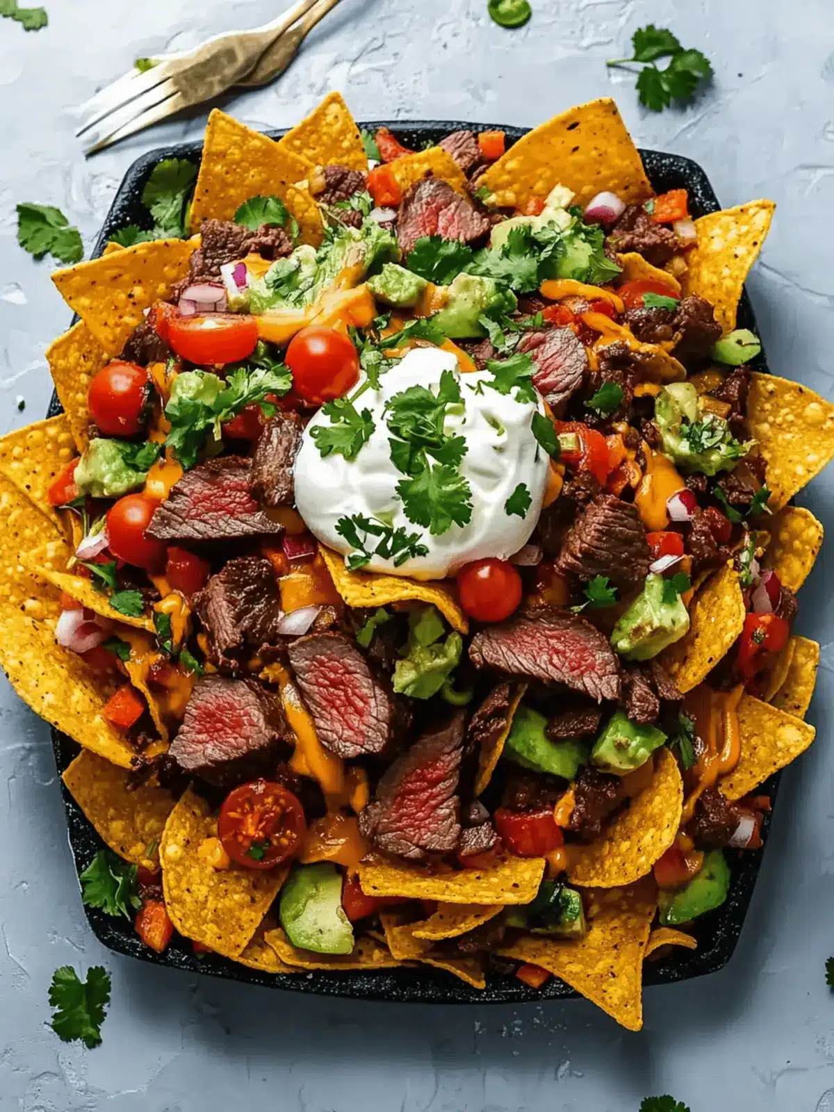 Steak Nachos: Elevate Game Night with Bold Flavor Bliss 3 Steak Nachos