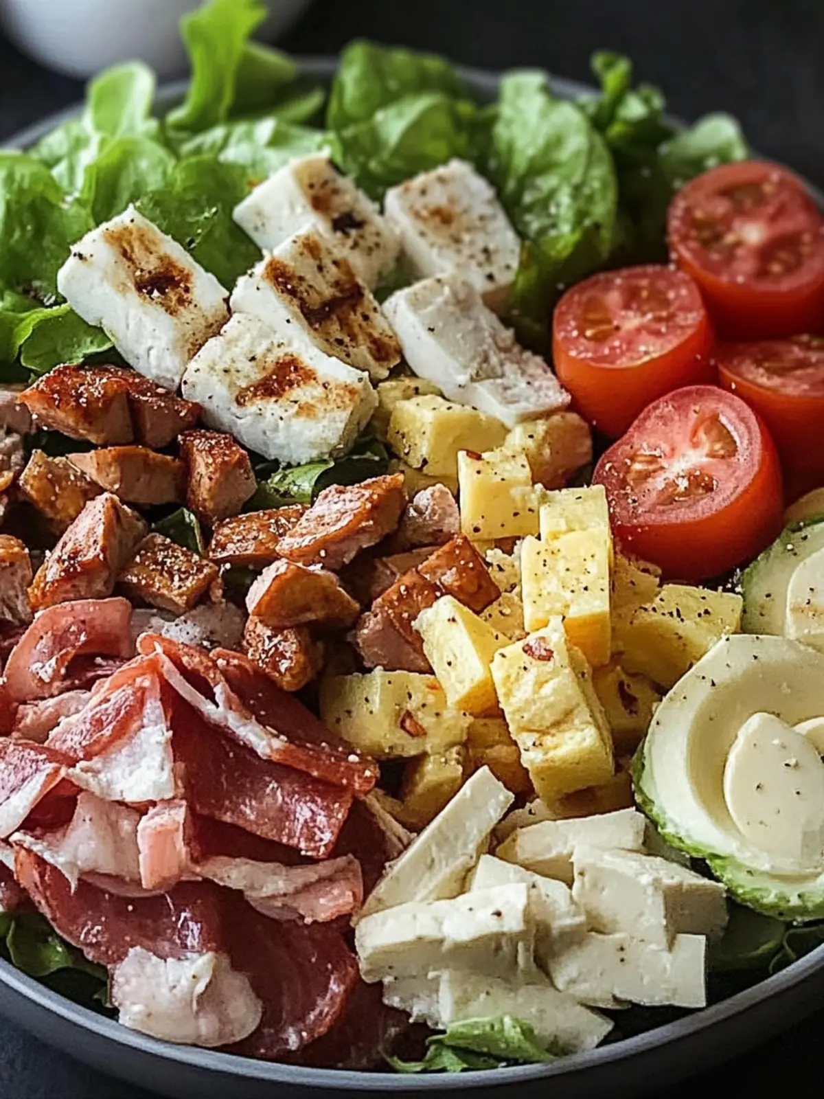 Air Fryer Brown Derby Cobb Salad for Quick Summer Bliss 2 Air Fryer Brown Derby Cobb Salad