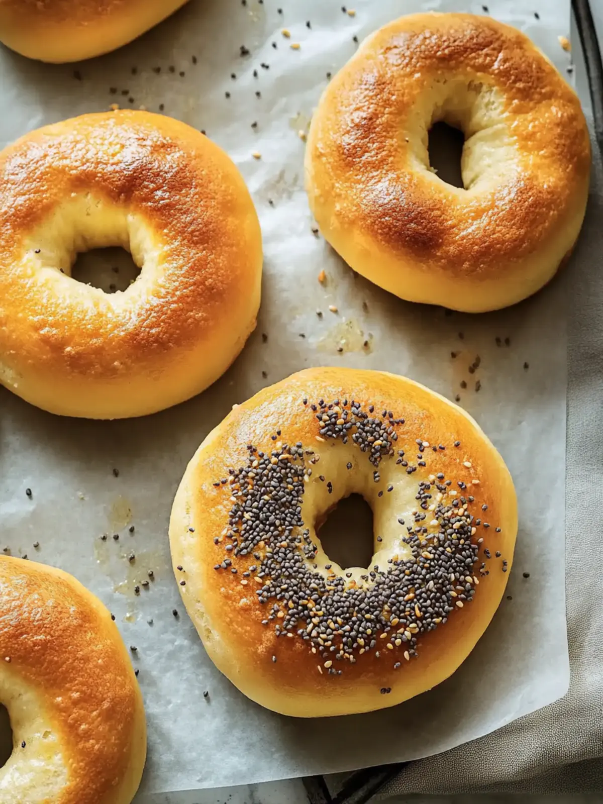 Everything Bagel Protein Bagels: Healthy Homemade Delight 4 Everything Bagel Protein Bagels