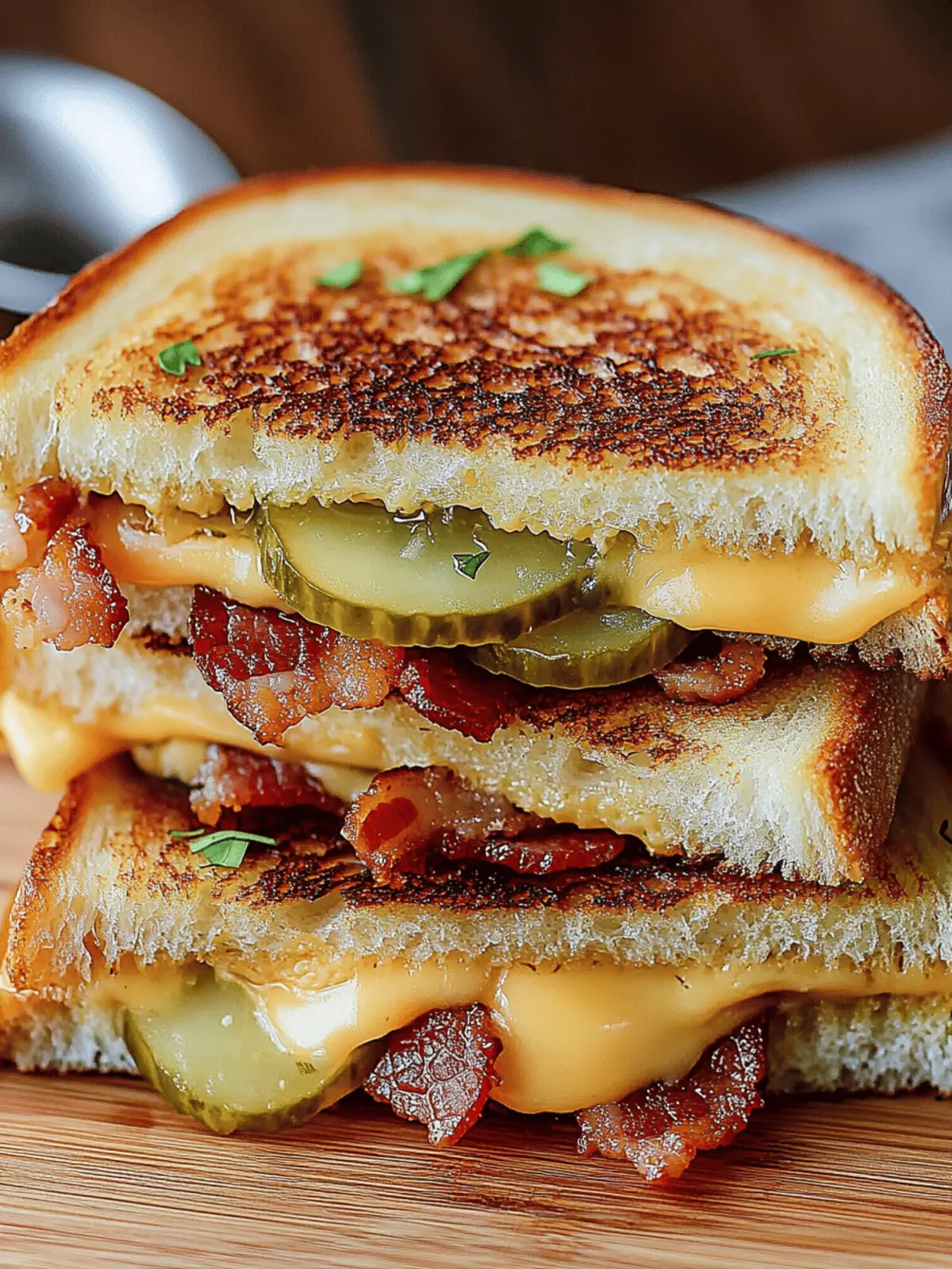 Dill Pickle Bacon Grilled Cheese: Your New Favorite Comfort Bite 3 Dill Pickle Bacon Grilled Cheese