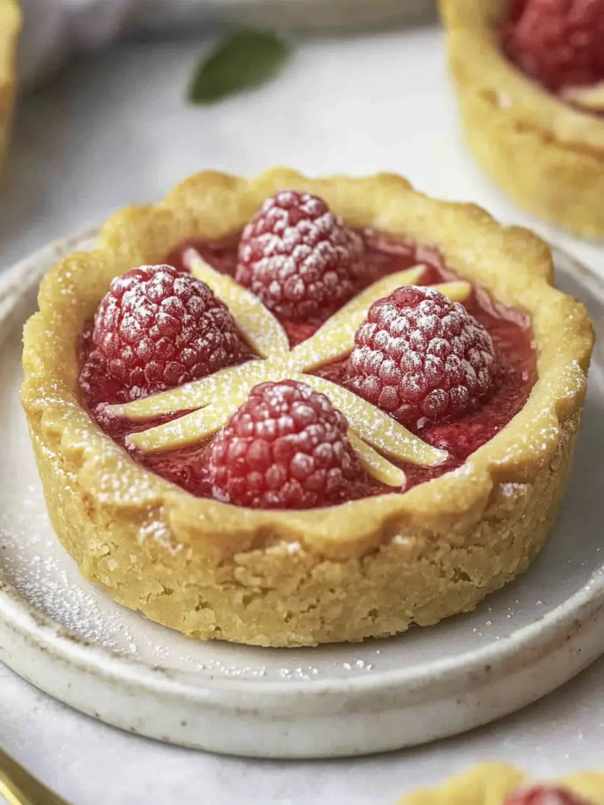 Decadent Raspberry Frangipane Tartlets for Sweet Summer Bliss 2 Raspberry Frangipane Tartlets