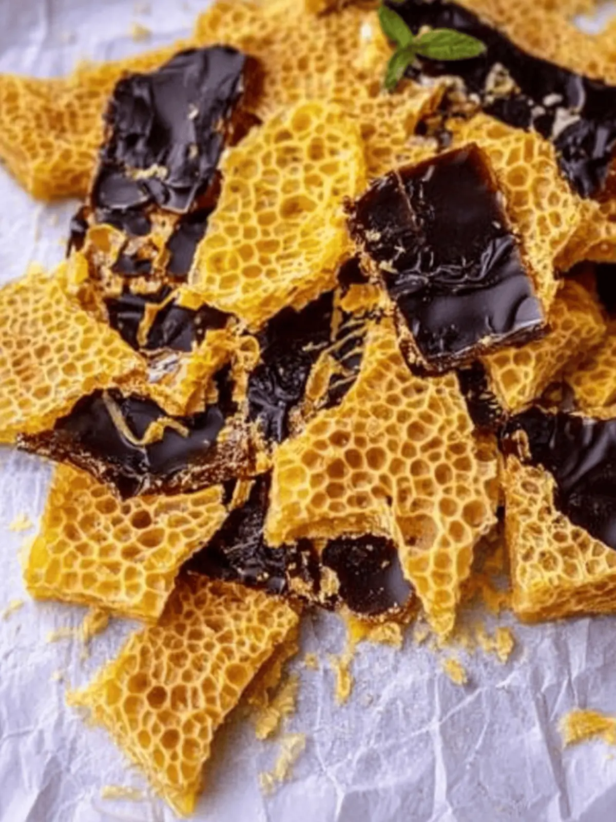 Homemade Sponge Toffee: Simple Honeycomb Candy Magic 2 Sponge Toffee (Honeycomb Toffee)