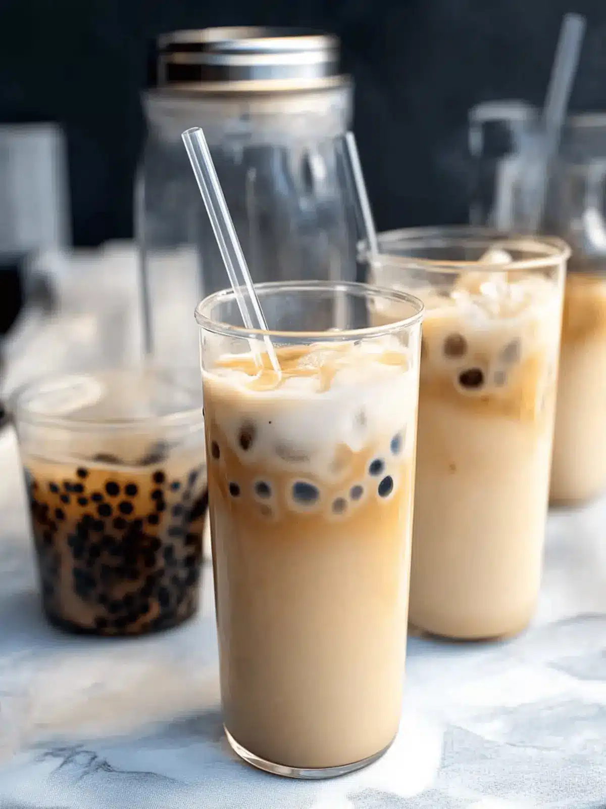Homemade Boba Pearls: Chewy Tapioca Joy for Bubble Tea 3 Boba Pearls (Tapioca Pearls)