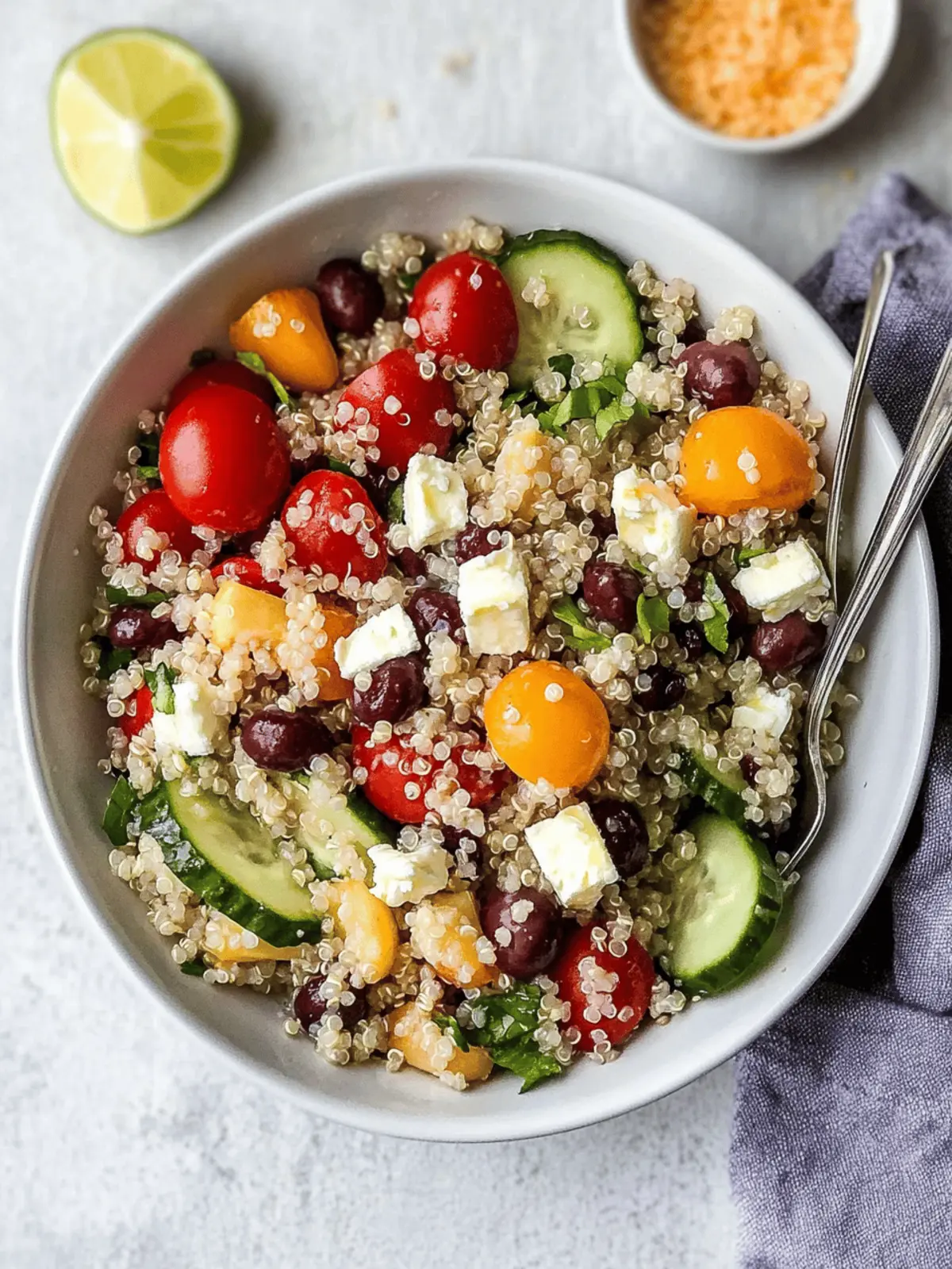 Refresh Your Day with 25-Minute Greek Quinoa Salad with Feta 4 Refresh Your Day with 25-Minute Greek Quinoa Salad with Feta