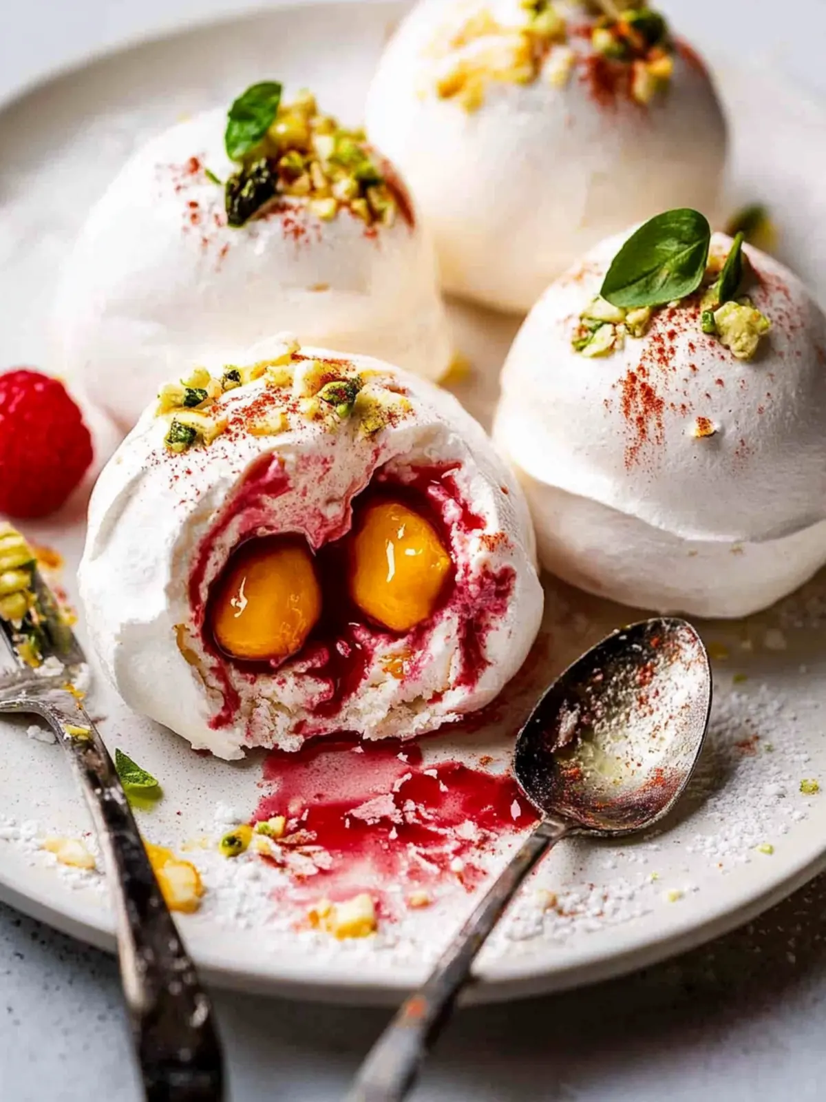 Pavlova Bombs: Irresistible Mini Treats with Flavor Explosions 4 Pavlova Bombs