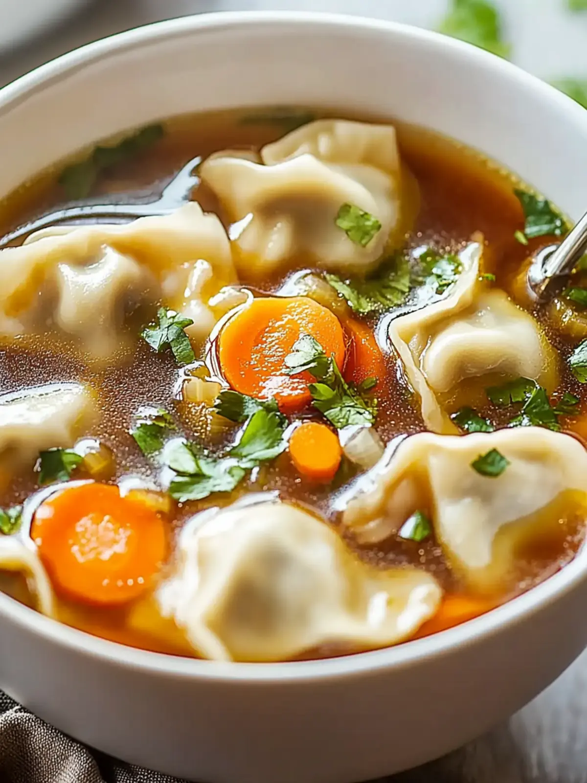 Savor the Cozy Flavor of Comforting Potsticker Soup 2 Comforting Potsticker Soup