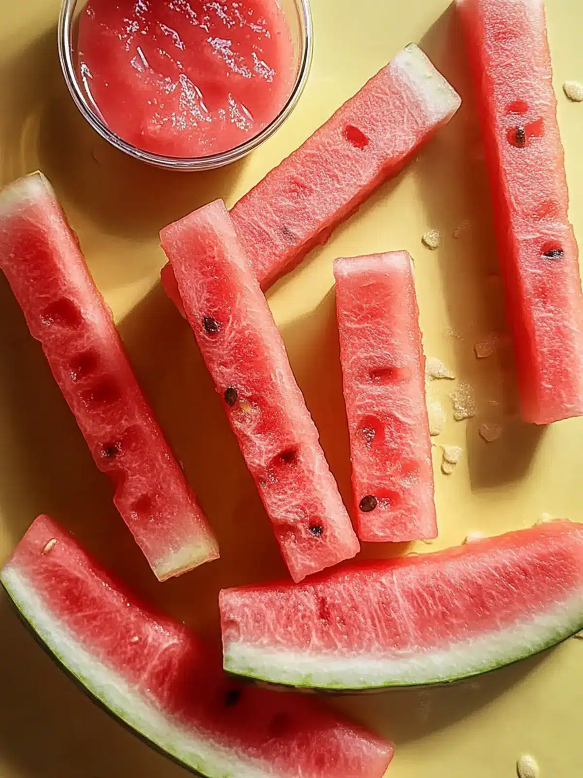 Healthy Watermelon Fries Dip: The Coolest Guilt-Free Snack 4 Healthy Watermelon Fries