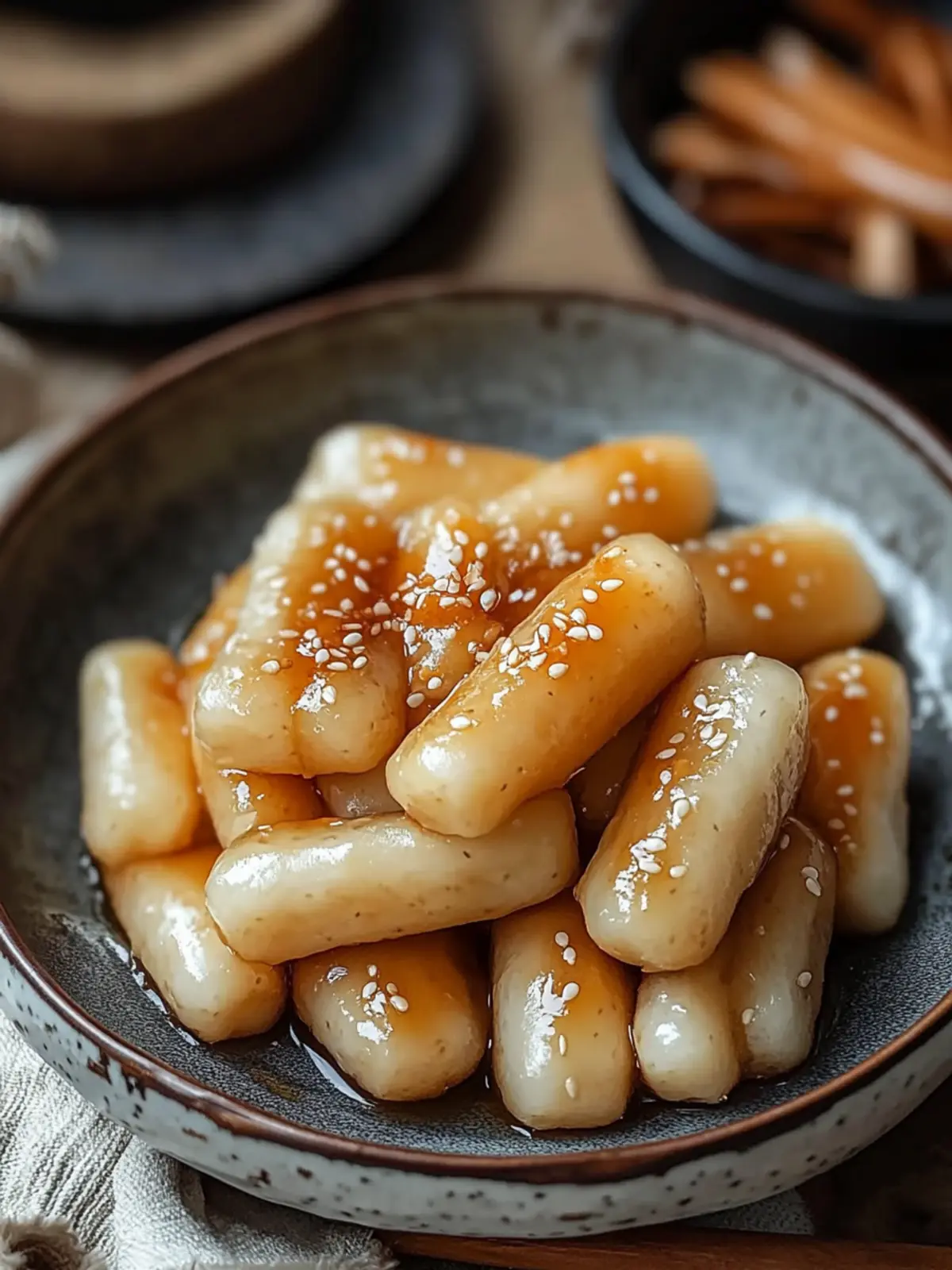 Sweet Soy Butter Korean Rice Cakes for a Quick Flavor Boost 4 Sweet Soy Butter Korean Rice Cakes