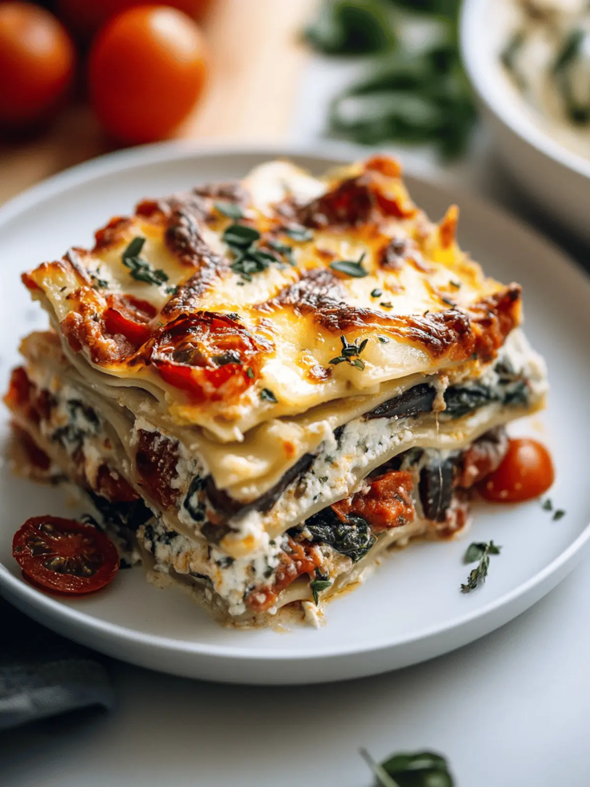 Loaded Veggie White Lasagna: A Deliciously Healthy Twist 2 Loaded Veggie White Lasagna: A Healthy Twist on Tradition
