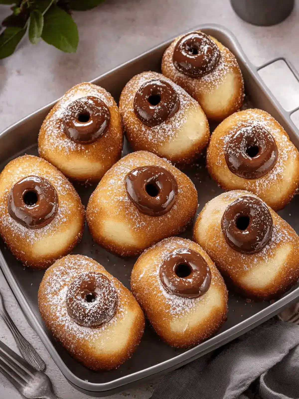 Milk Bread Nutella Donuts That Melt in Your Mouth 2 Milk Bread Nutella Donuts