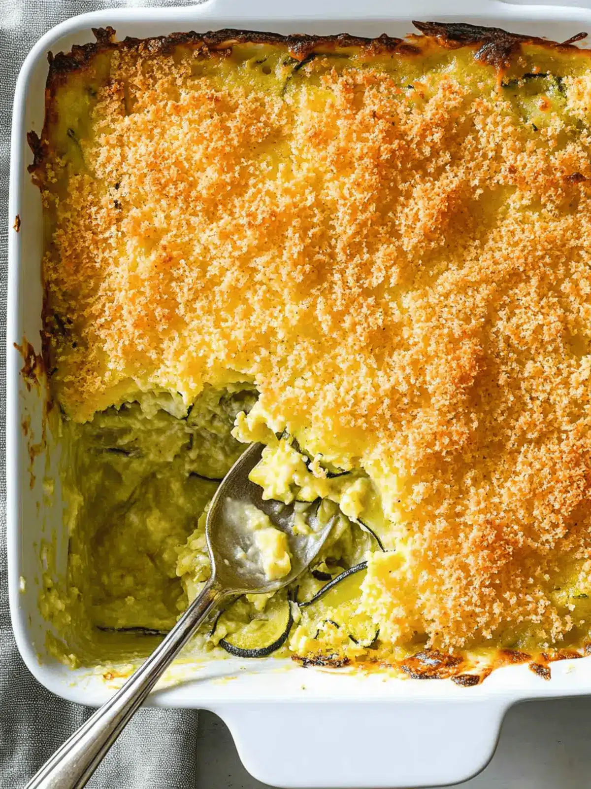 Cheesy Zucchini Casserole: A Cozy Comfort Food Delight 4 Cheesy Zucchini Casserole: A Cozy Comfort Food Delight