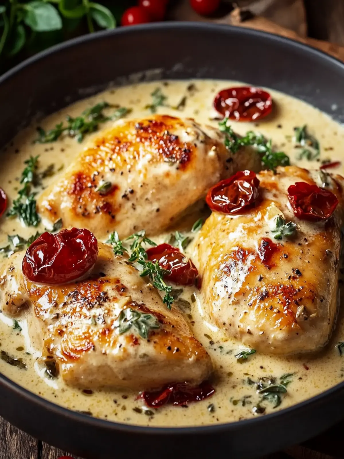 Creamy Tuscan Chicken: A One-Pan Wonder in 30 Minutes 2 Creamy Tuscan Chicken