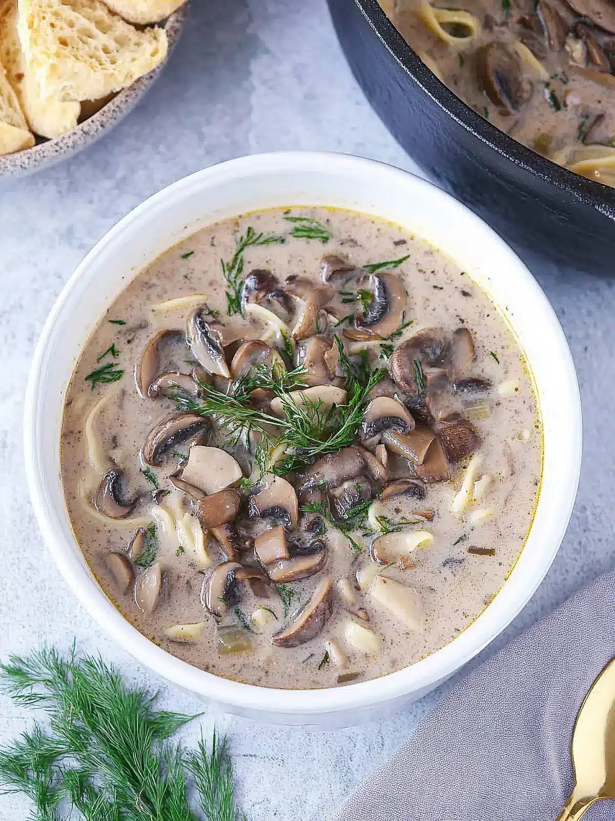 Cozy Polish Mushroom Soup (Zupa Grzybowa) for Ultimate Comfort 2 Polish Mushroom Soup (Zupa Grzybowa)