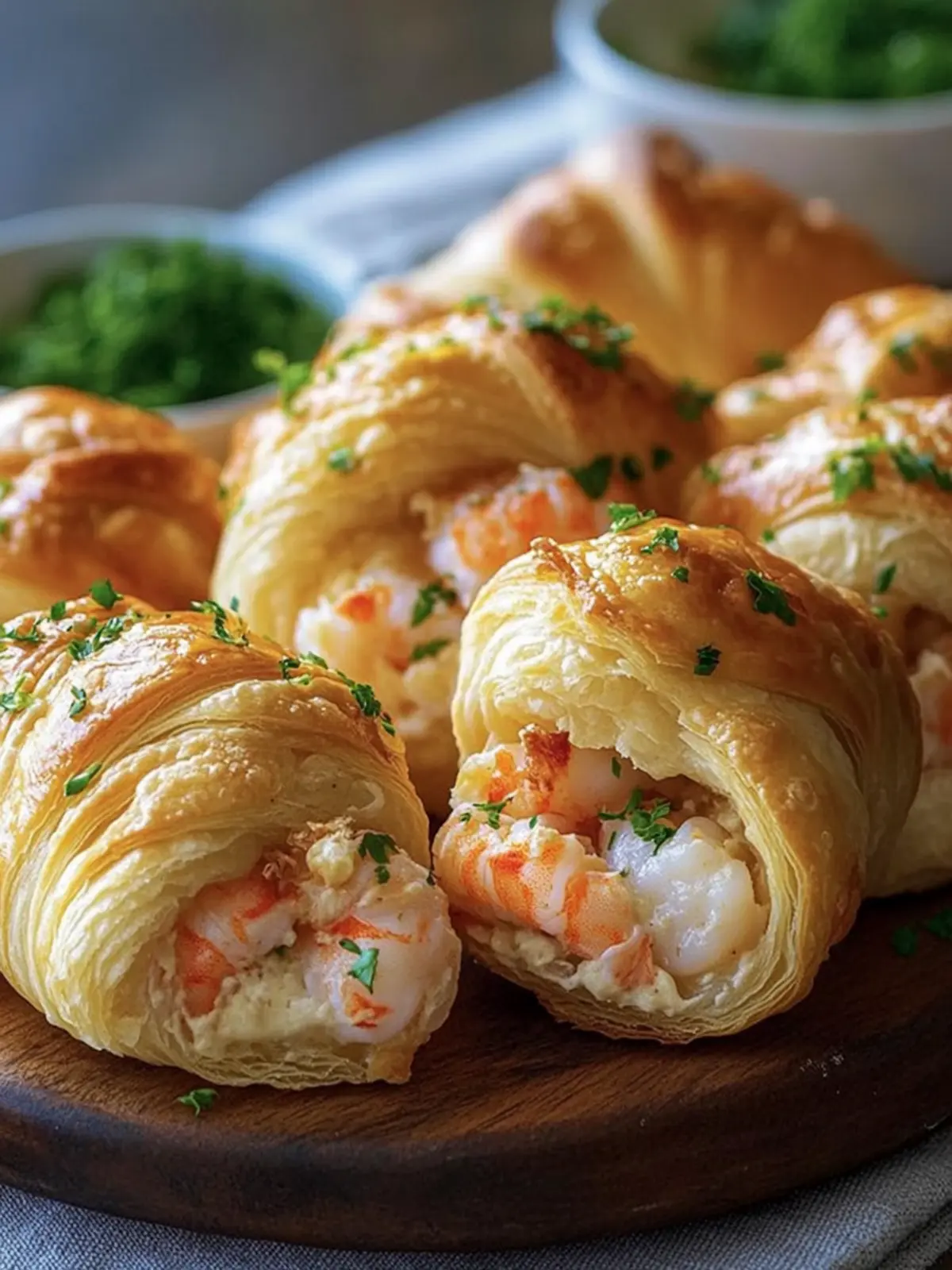 Savory Shrimp and Crab Stuffed Crescent Bombs You'll Love 3 Shrimp And Crab Stuffed Crescent Bombs
