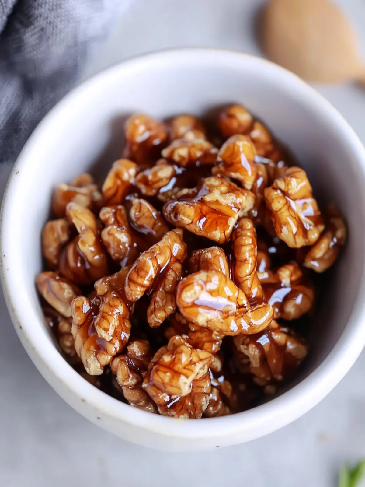 Satisfy Your Sweet Cravings with Honey Glazed Walnuts 4 Honey Glazed Walnuts