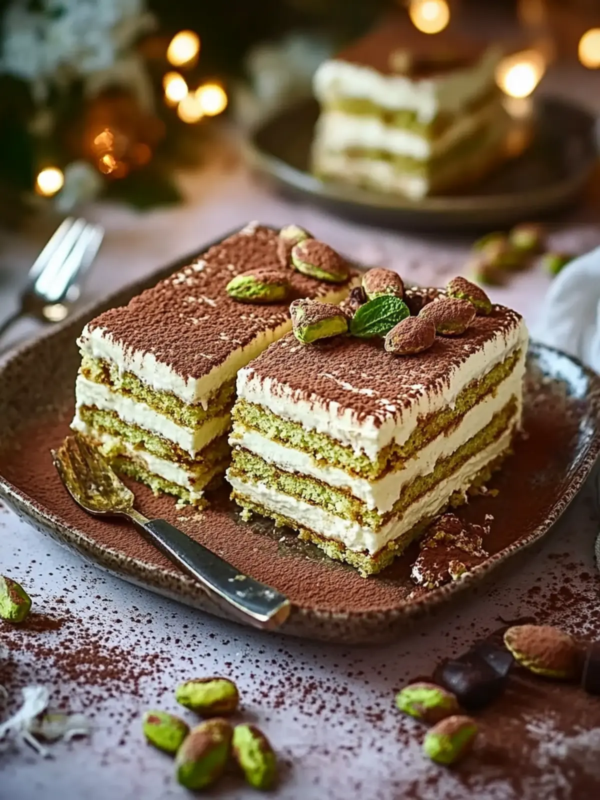 Pistachio Tiramisu: A Delightful Twist on a Classic Treat 2 Pistachio tiramisu