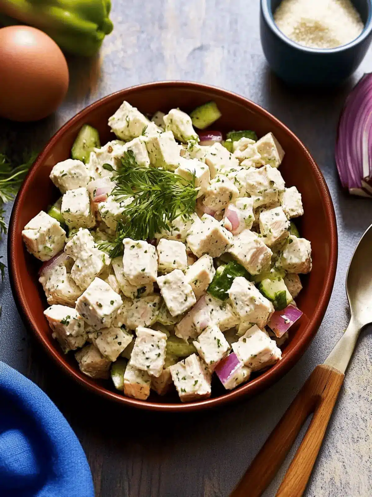 Savory Turkey Salad: Elevate Your Leftovers Delightfully 2 Turkey Salad