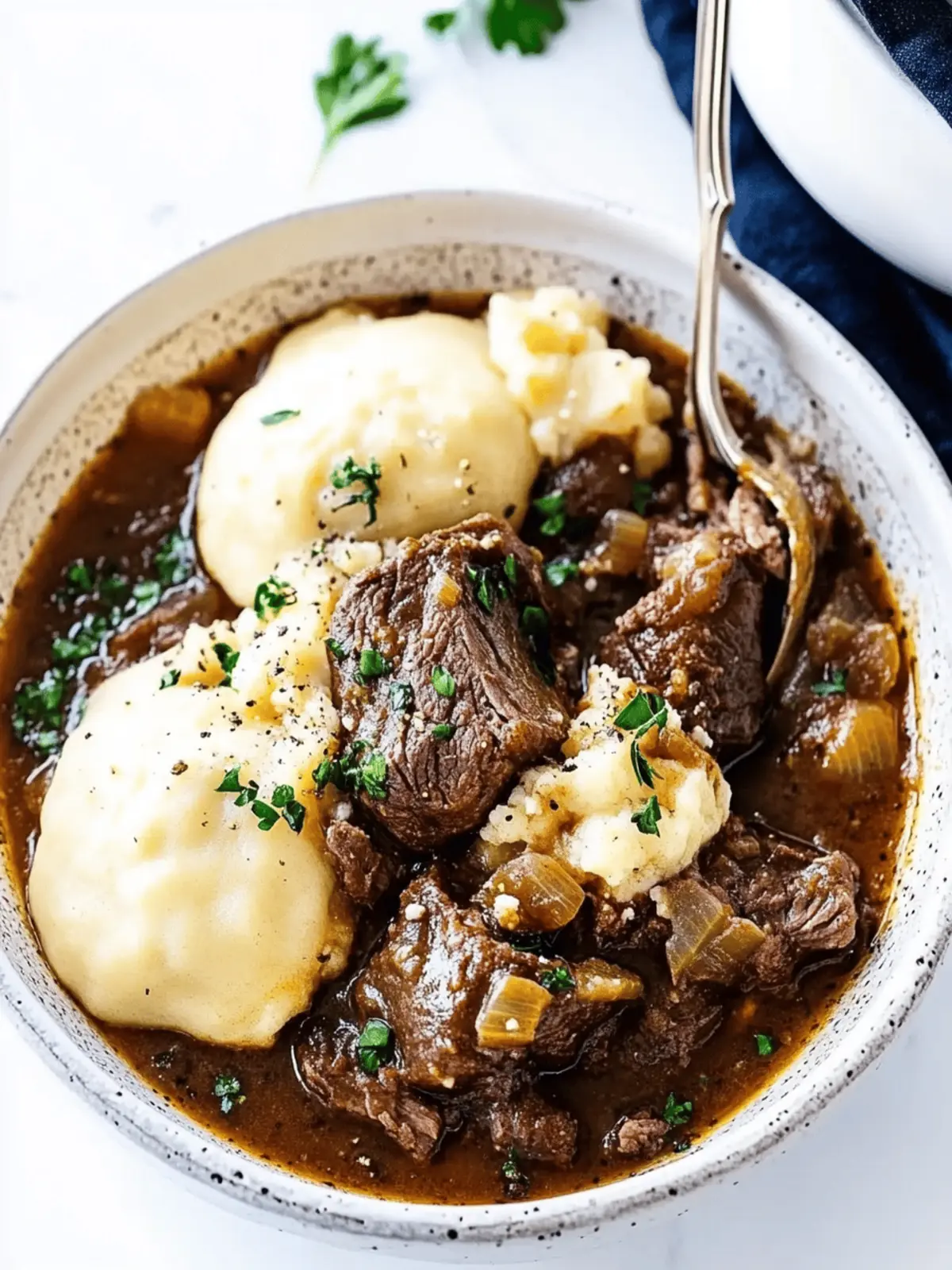 Hearty Beef Shin Stew with Parmesan Dumplings for Cozy Nights 3 Beef shin stew with Parmesan dumplings