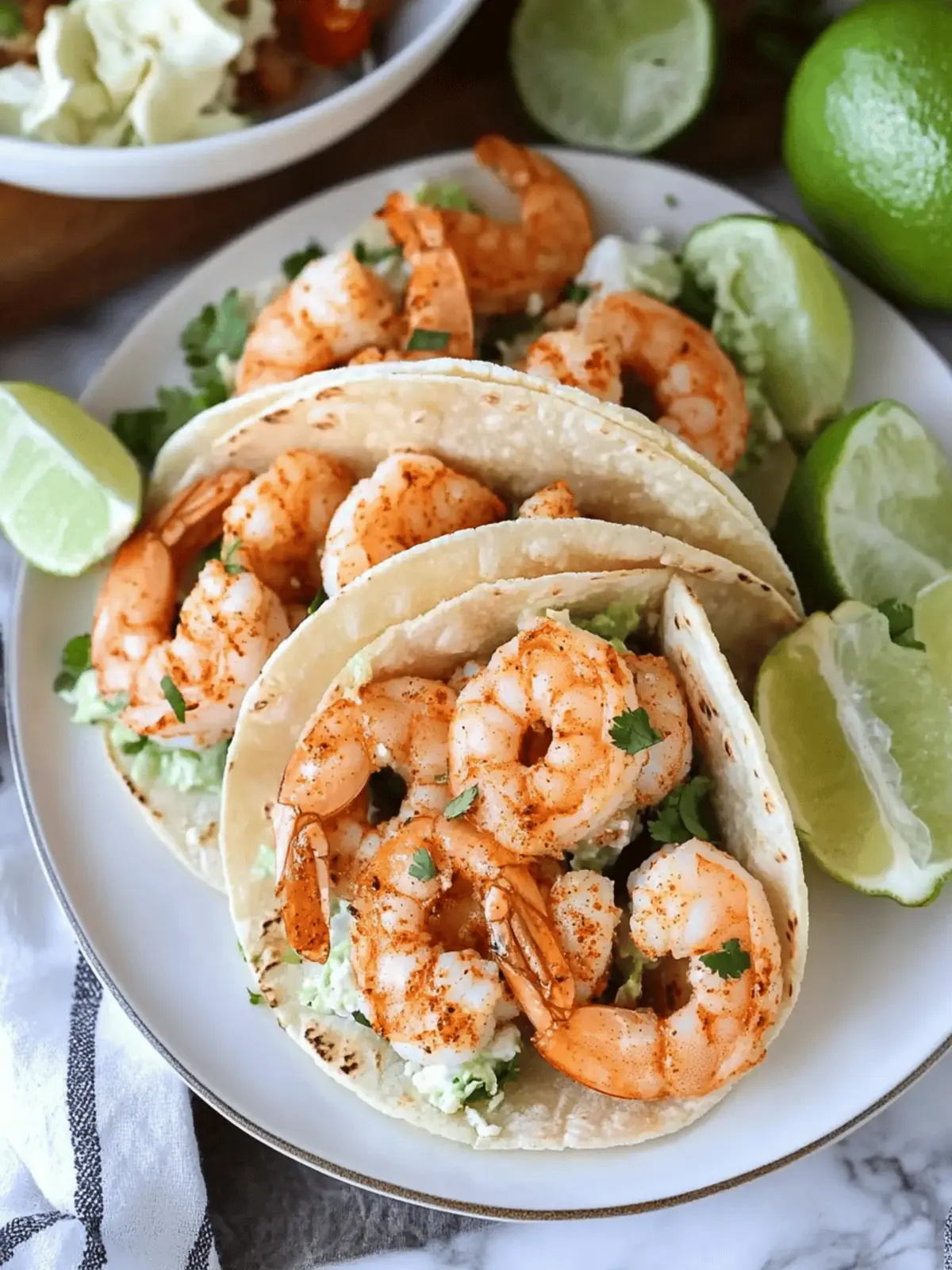 Zesty Easy Chile Lime Shrimp Tacos for Quick Dinners 4 Easy Chile Lime Shrimp Tacos