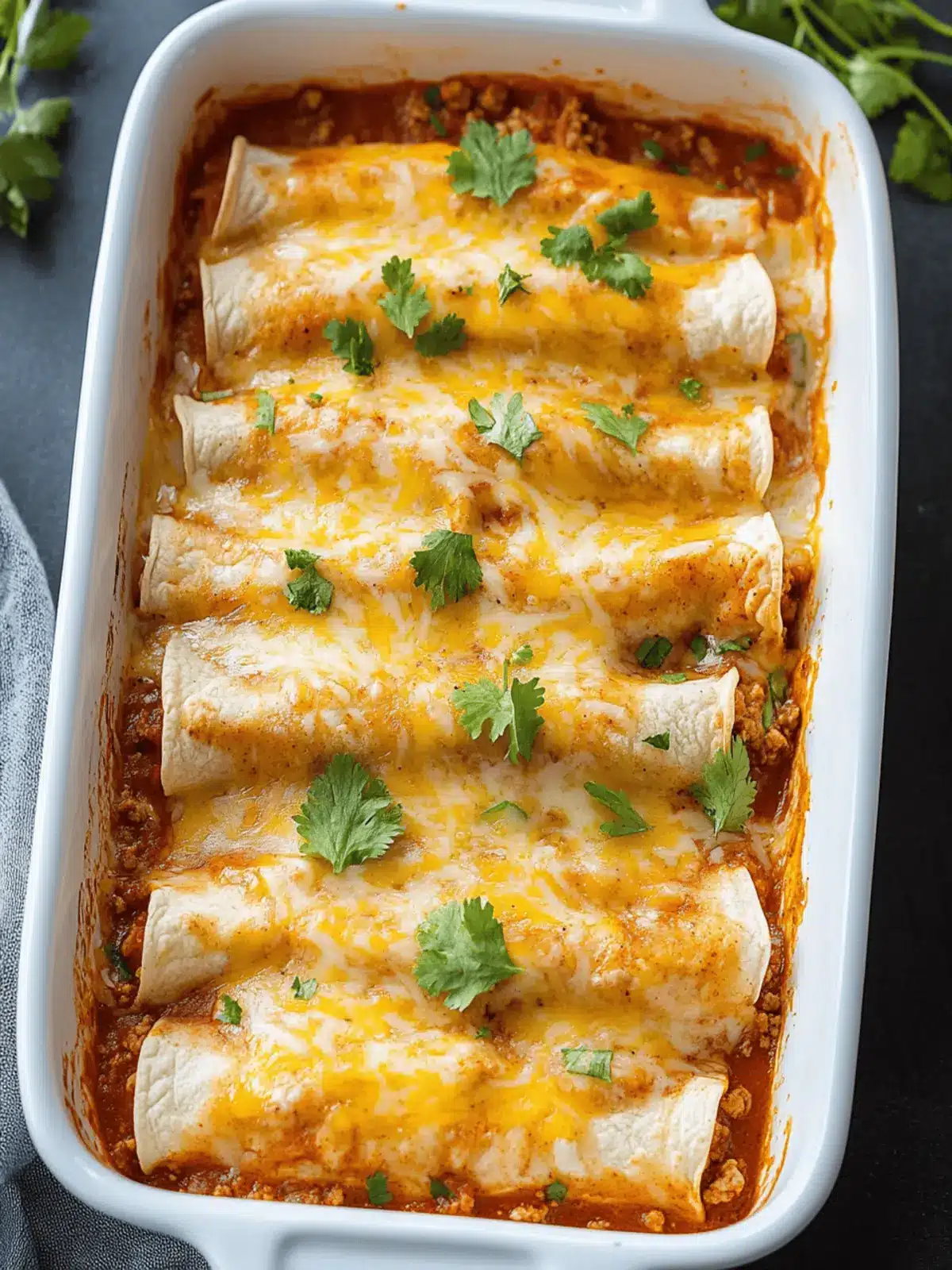 Easy Ground Beef Enchiladas for Ultimate Family Comfort 2 Easy Ground Beef Enchiladas